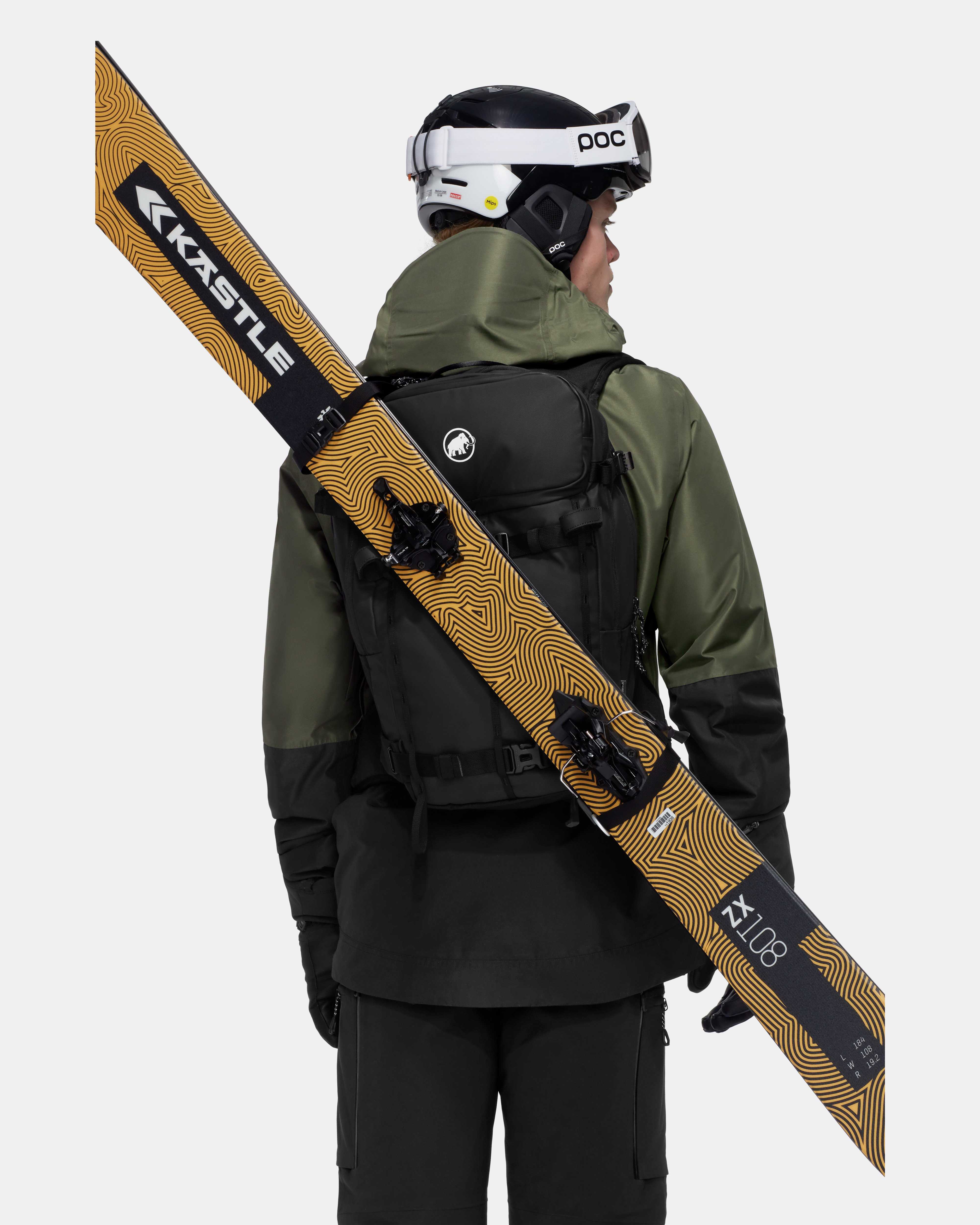 Mammut Nirvana 28, black - Black - Model back view
