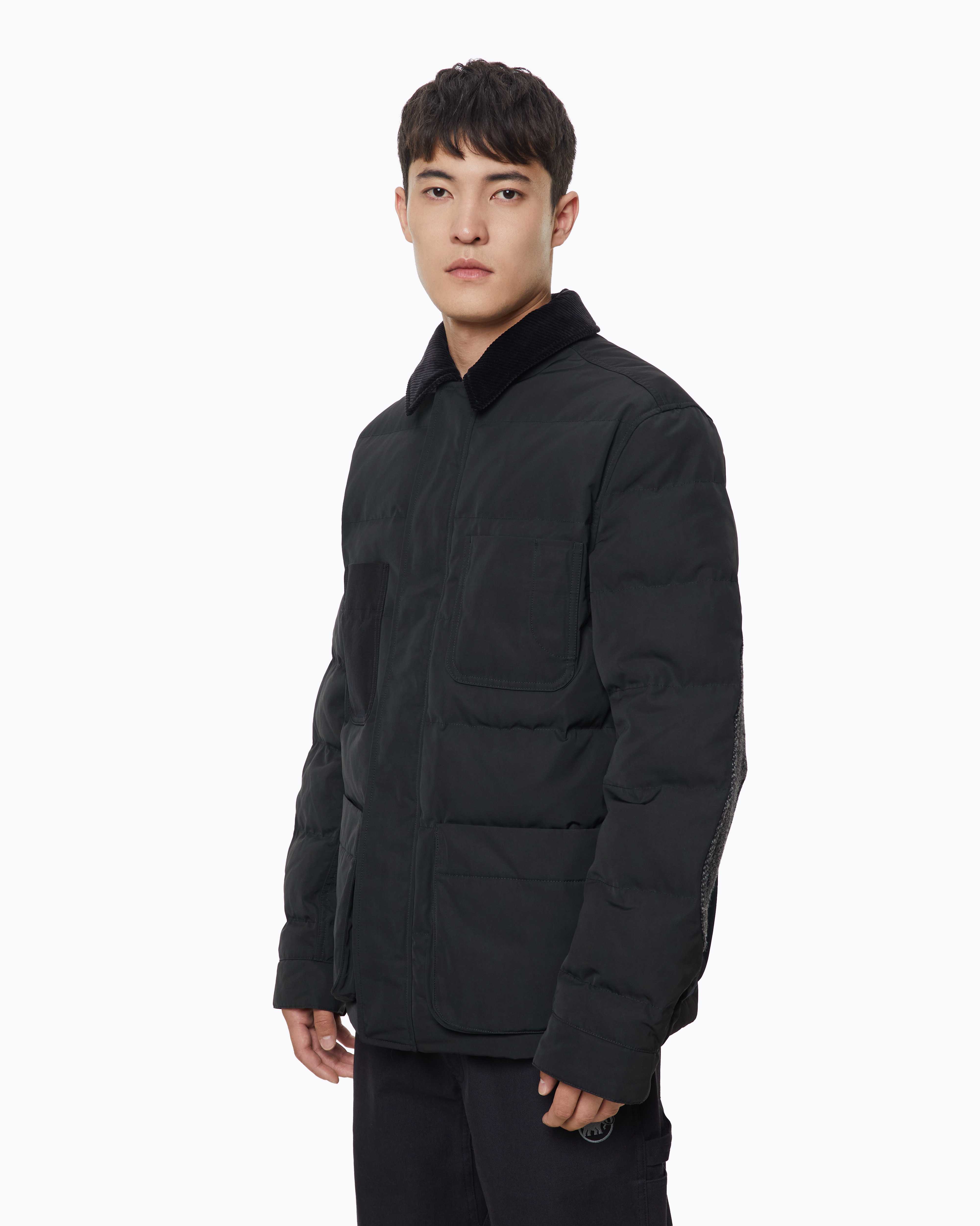 Mammut JWMAN + MAMMUT WR-J913 Down Jacket, black - Black - Model side view