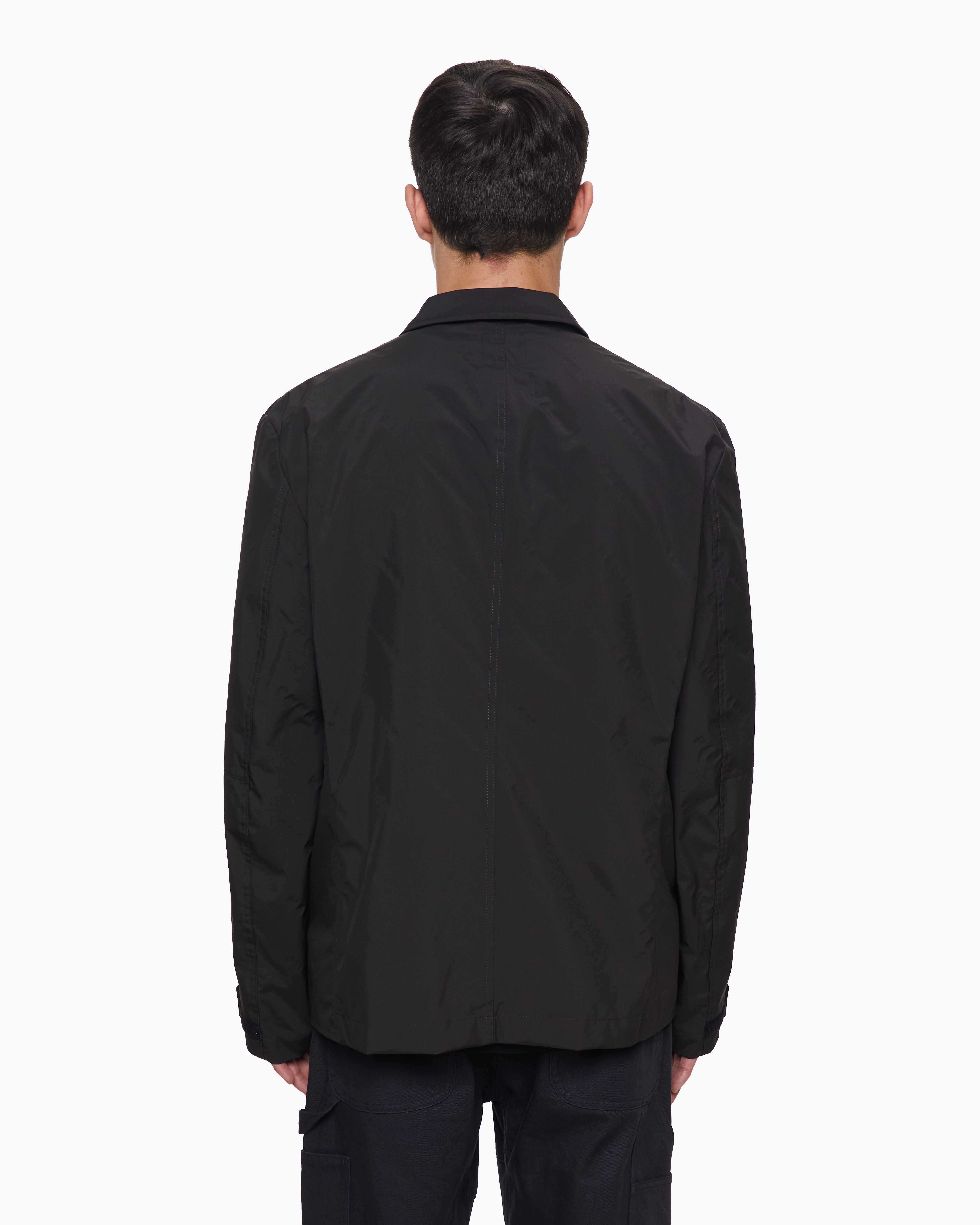 Mammut JWMAN + MAMMUT WR-J910 Puckered Jacket, black - Black - Model back view