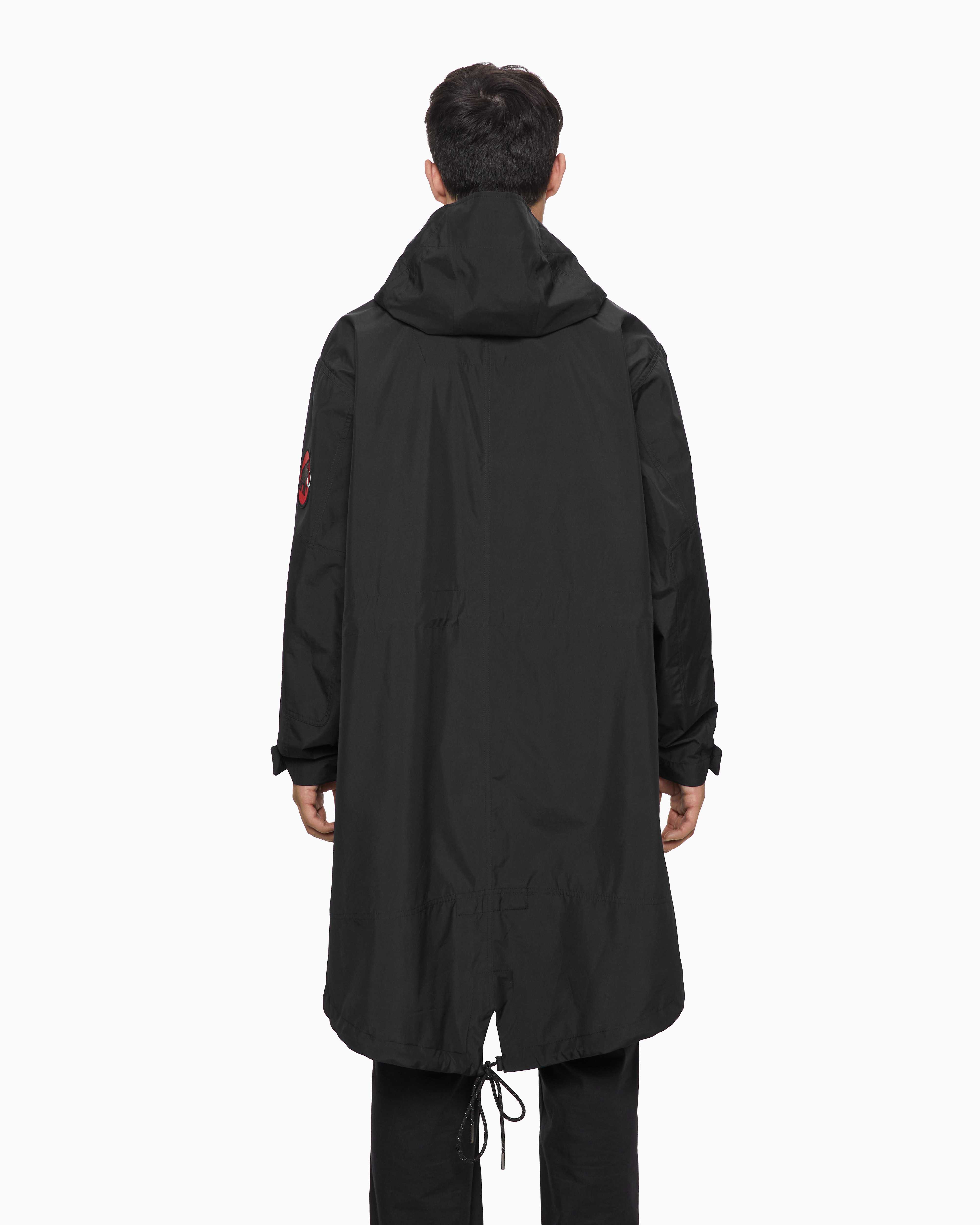 Mammut JWMAN + MAMMUT WR-C910 Mod Coat, black - Black - Model back view