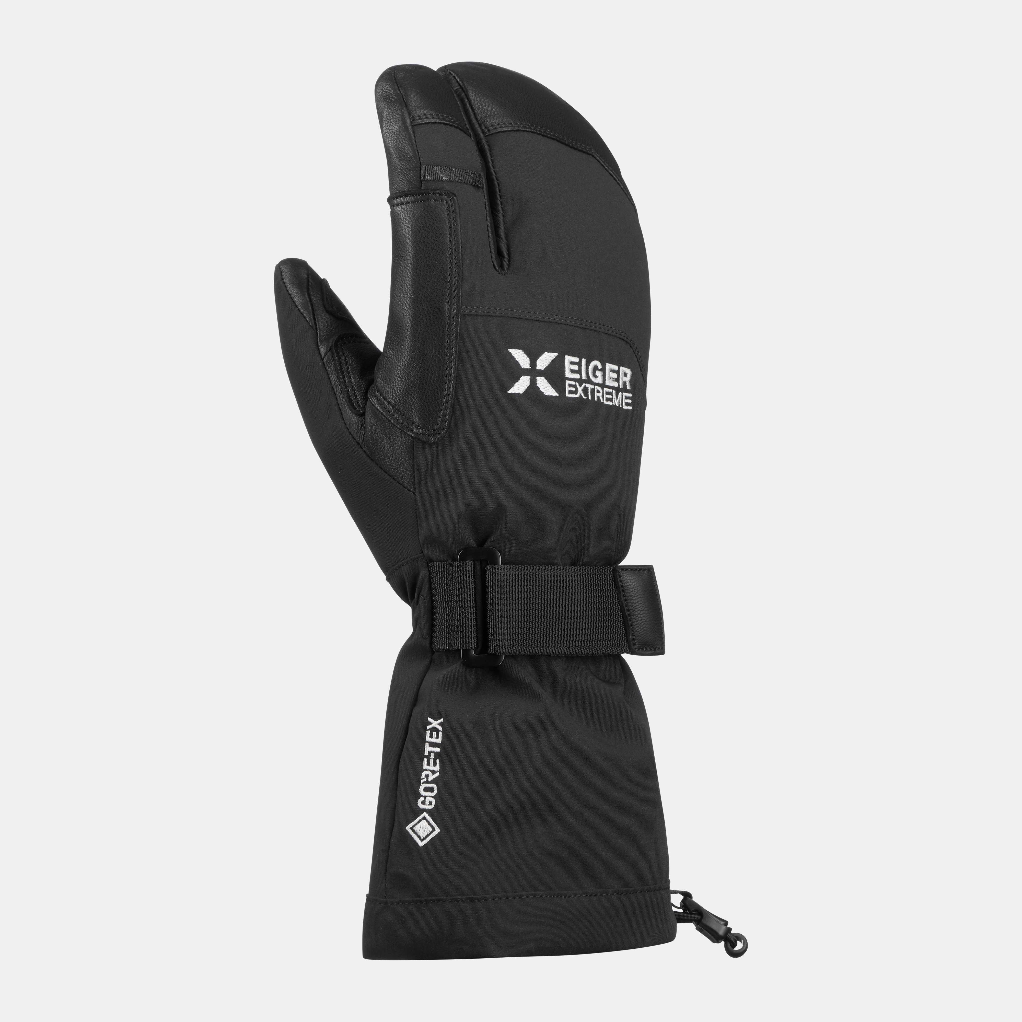 Mammut Eiger Nordwand Warm 3-Finger Glove, black - Black