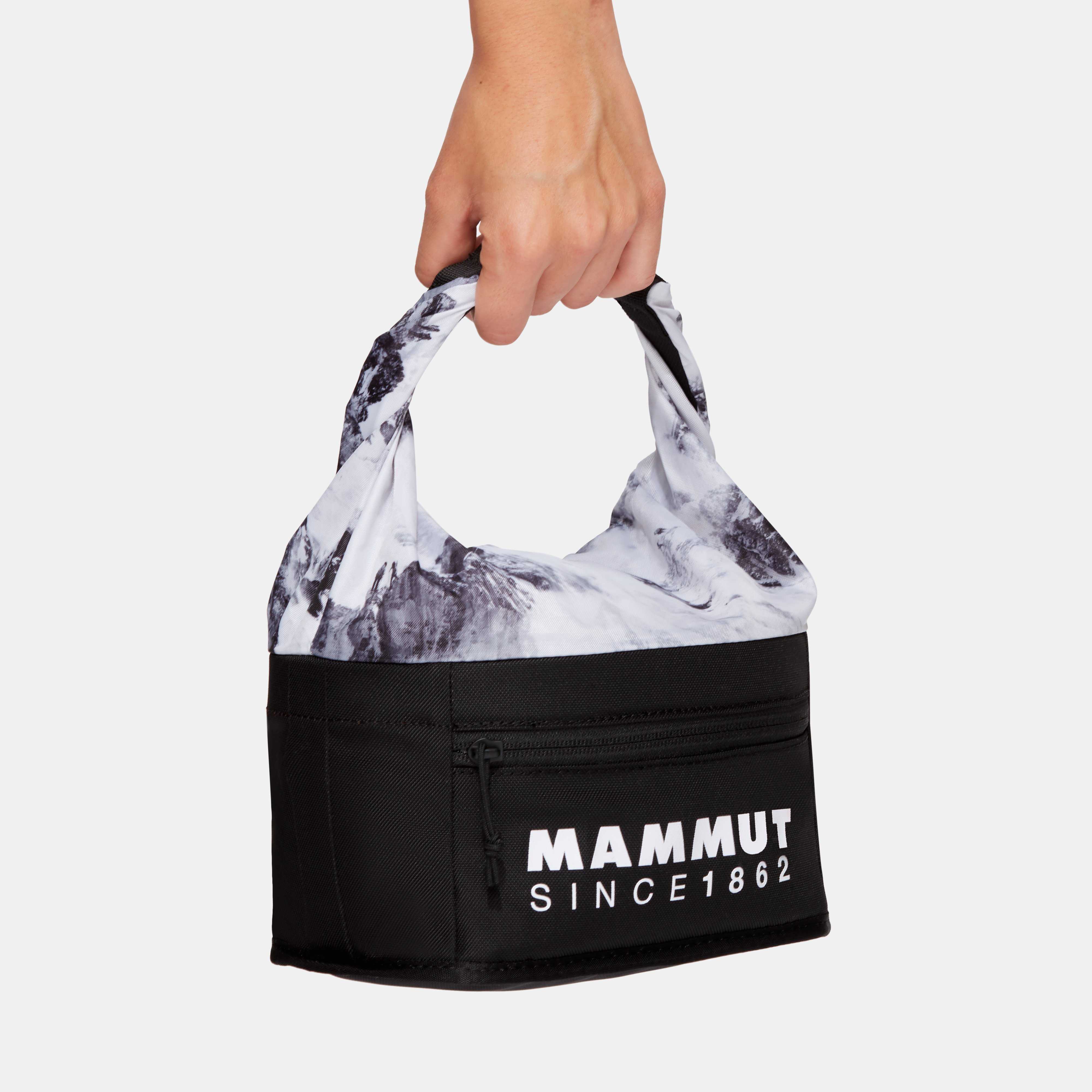 Mammut Boulder Cube Chalk Bag Black Tasche und Magnesium zum