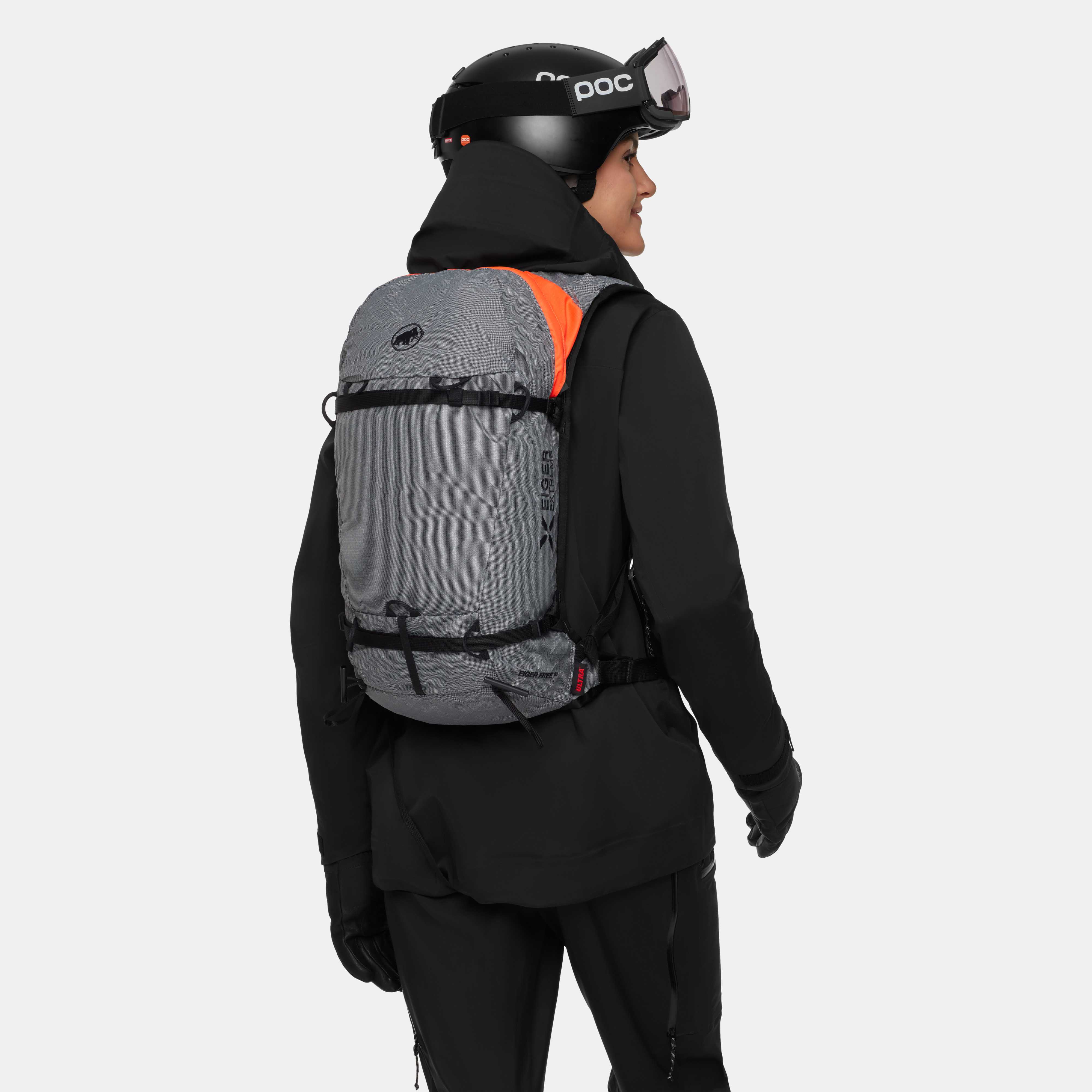 Mammut Eiger Free 20 Removable Airbag 3.0, storm grey - Storm grey
