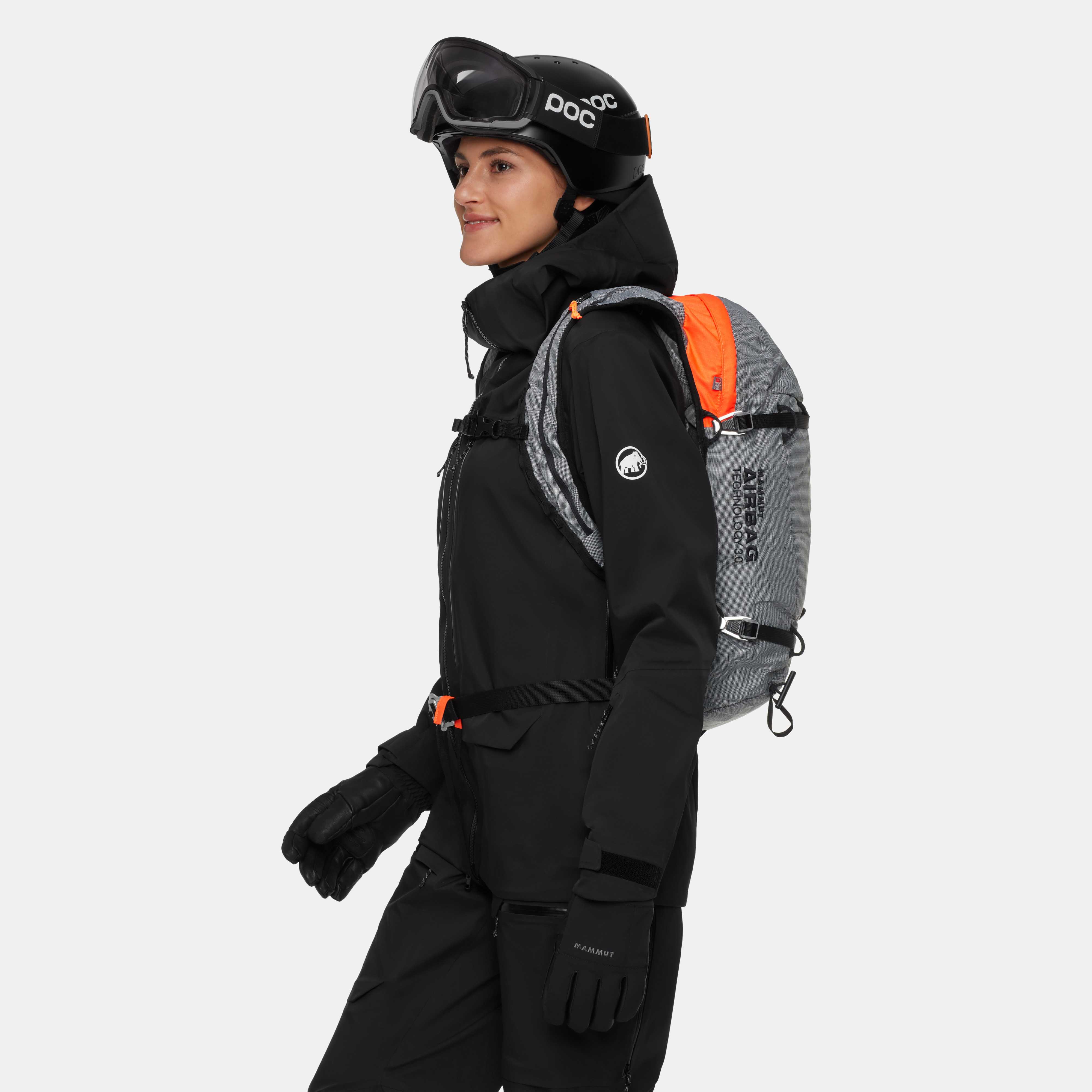 Mammut Eiger Free 20 Removable Airbag 3.0, storm grey - Storm grey