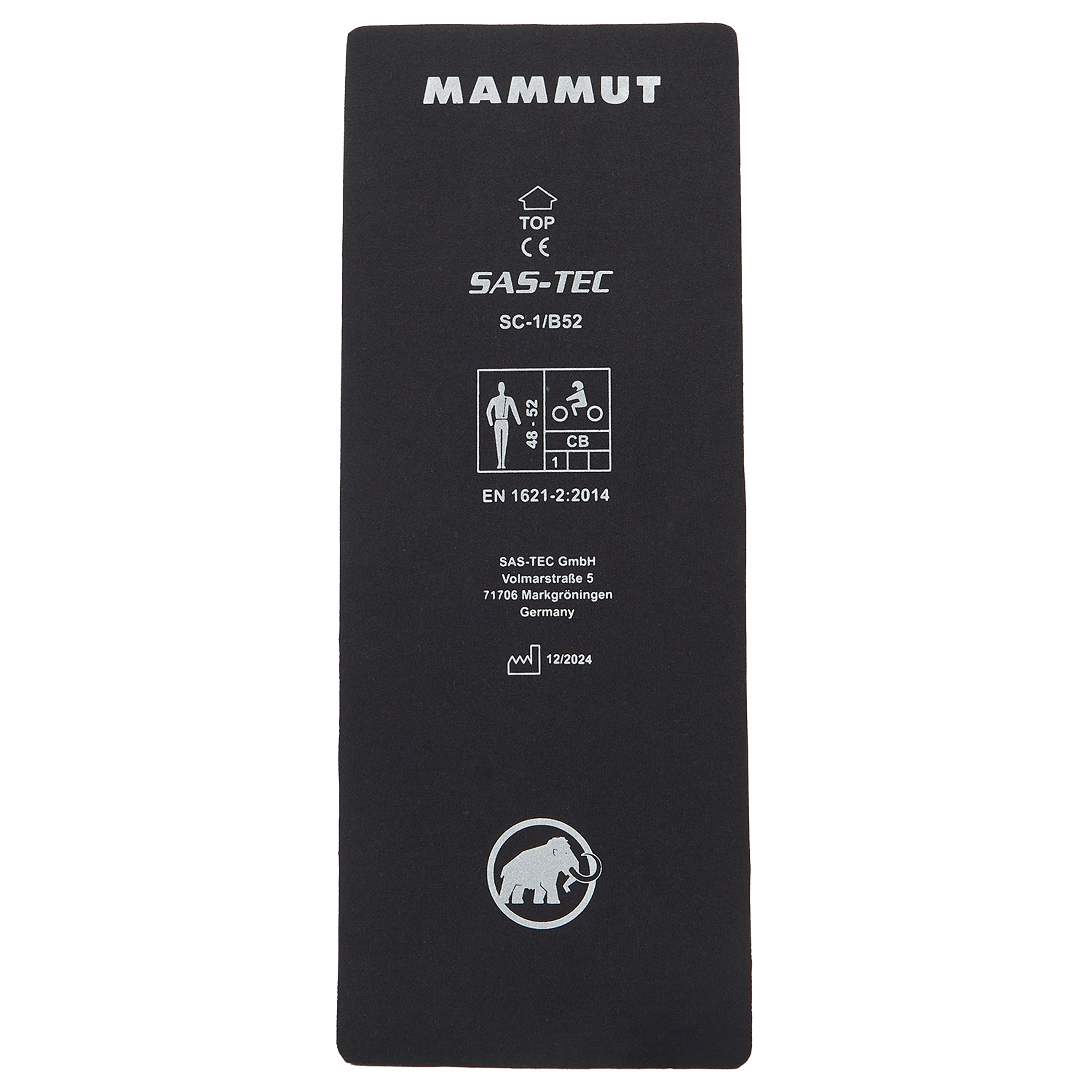 Mammut Mammut Back Protector, black - Black