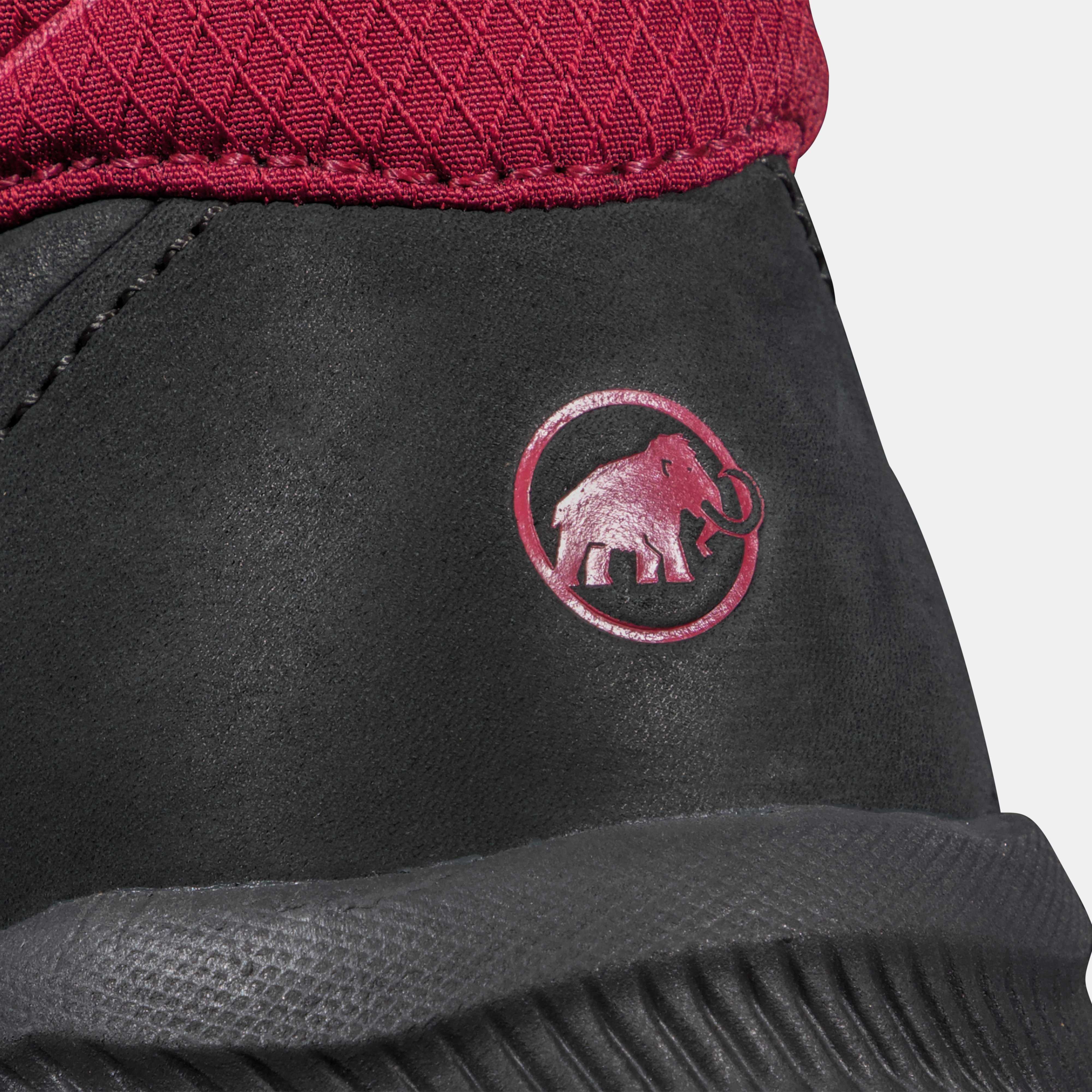 Mammut NOVA IV MID GTX - Hiking shoes - black/blood red/black - Zalando.de
