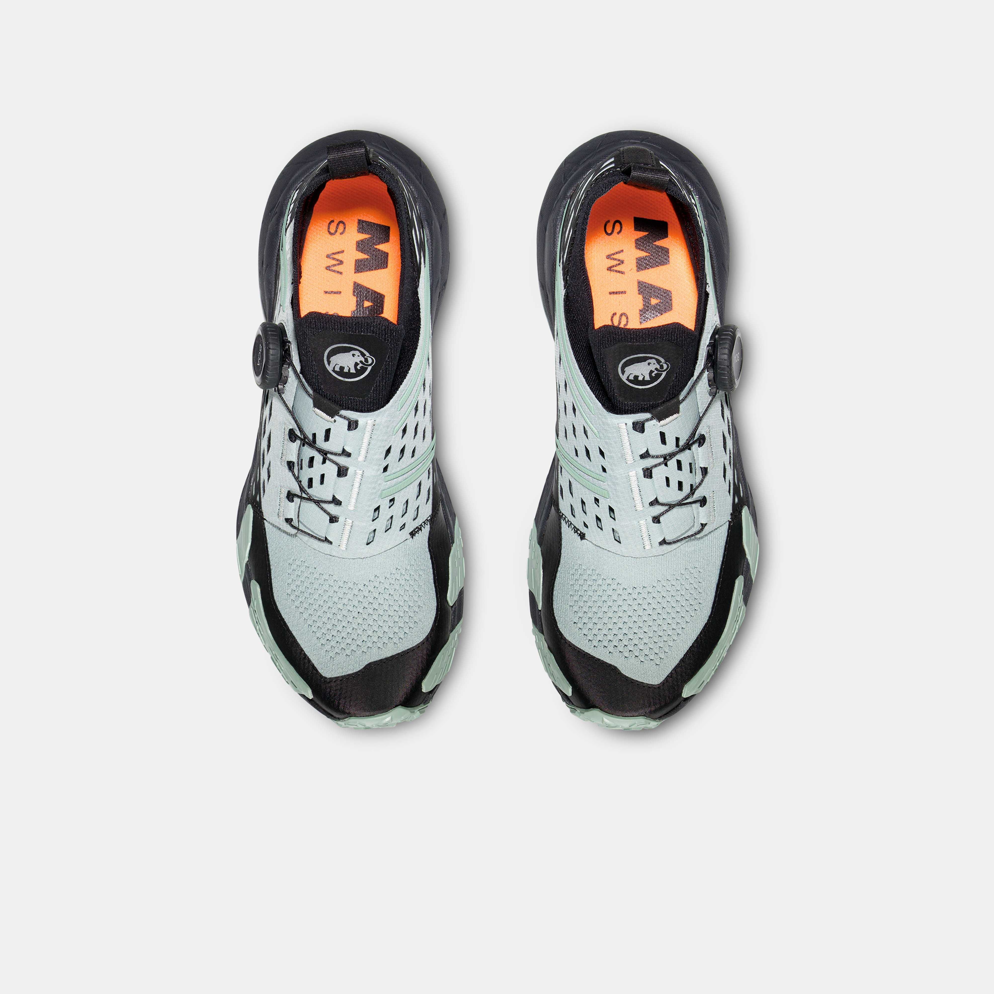 Mammut Aenergy TR BOA® Mid Women, dark silver sage-black - Dark silver sage-black