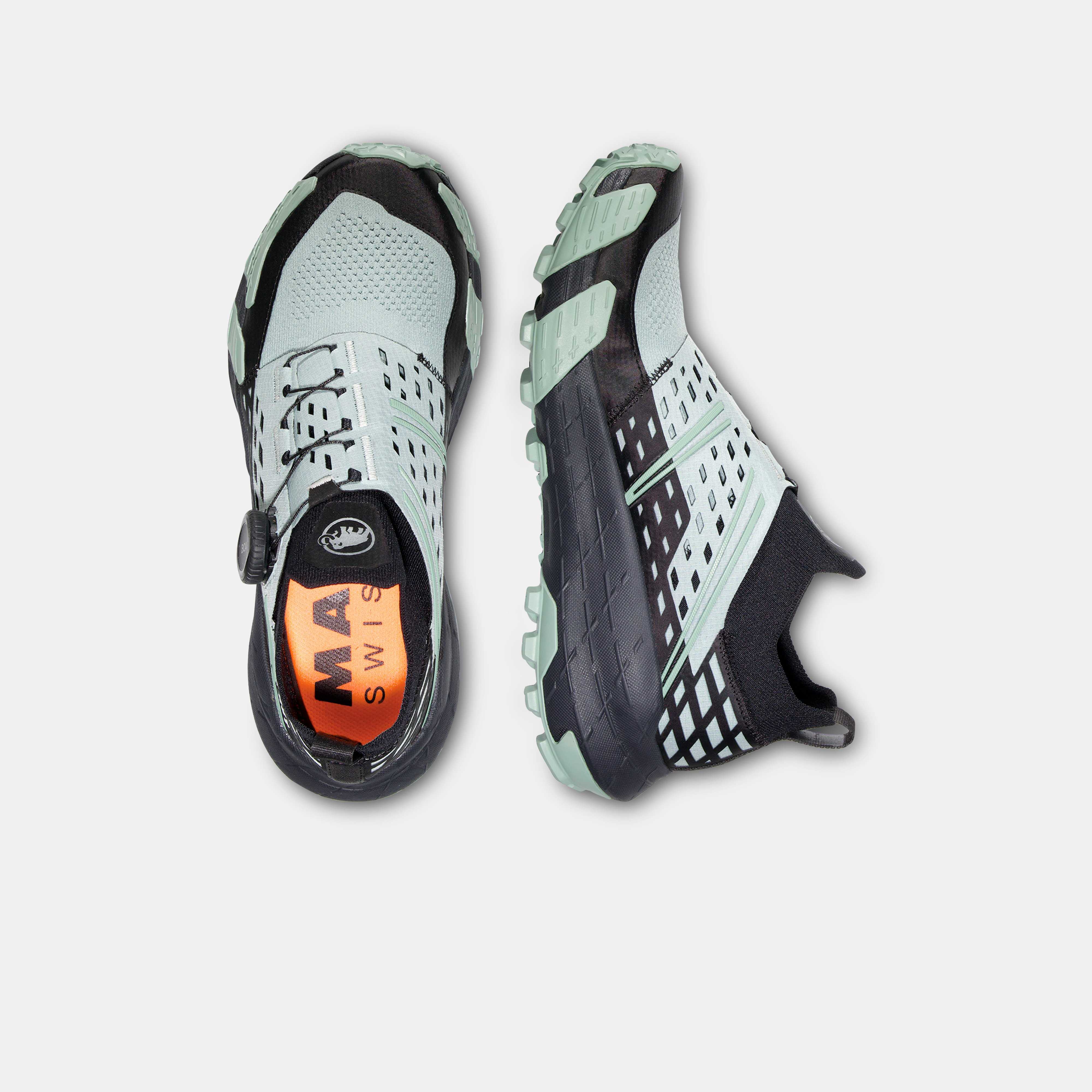 Mammut Aenergy TR BOA® Mid Women, dark silver sage-black - Dark silver sage-black