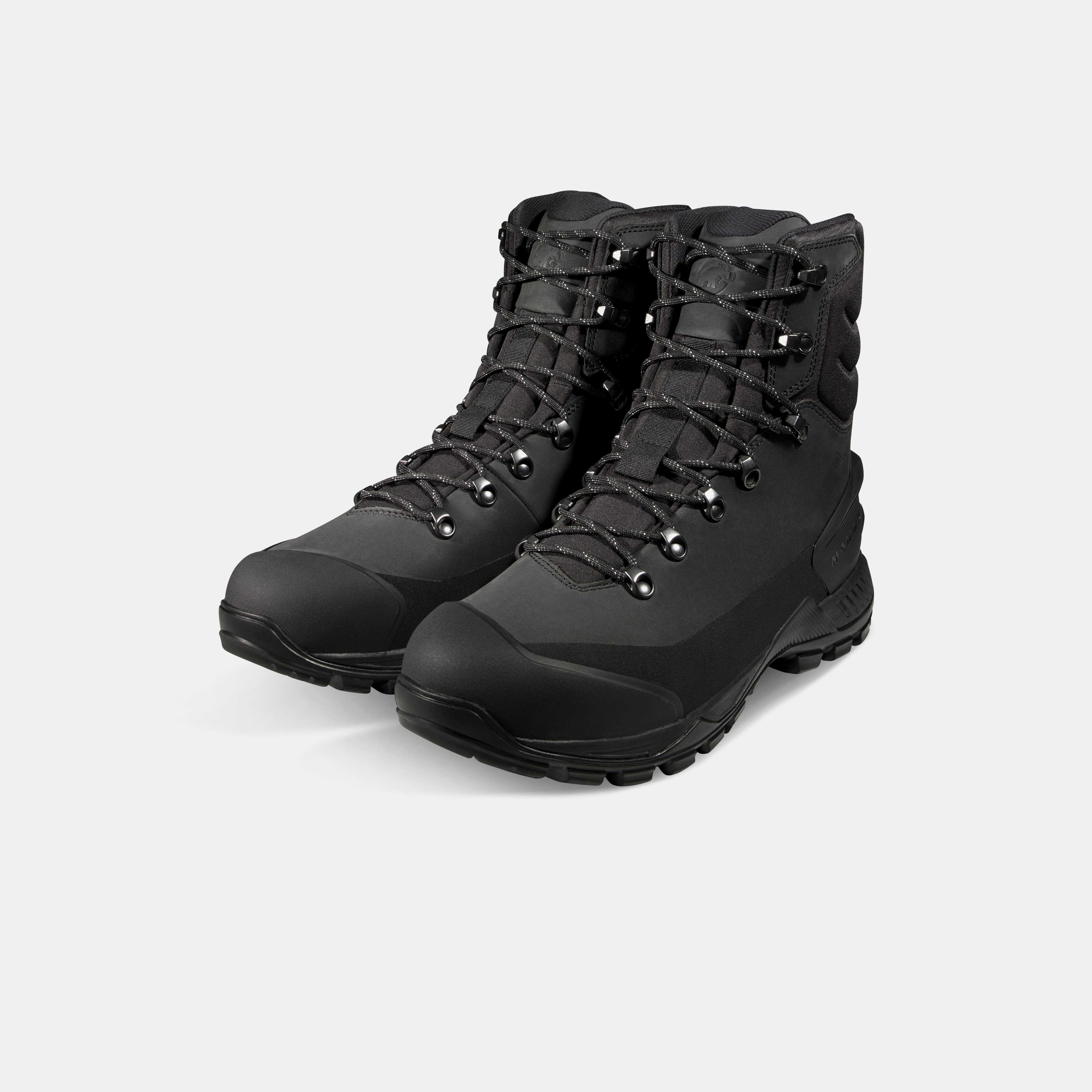 Mammut Blackfin Leather High GTX Men, black - Black