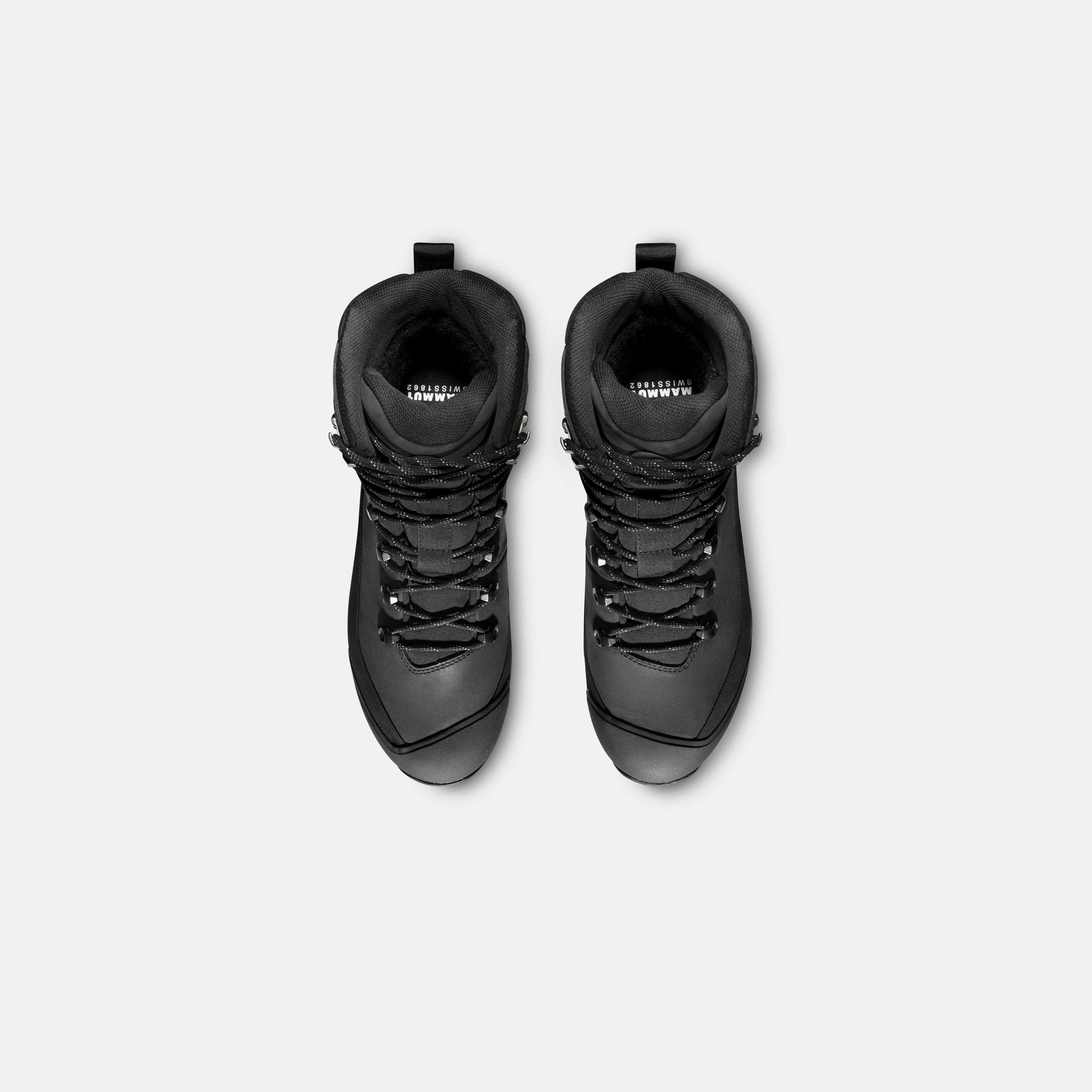 Mammut Blackfin Leather High GTX Men, black - Black