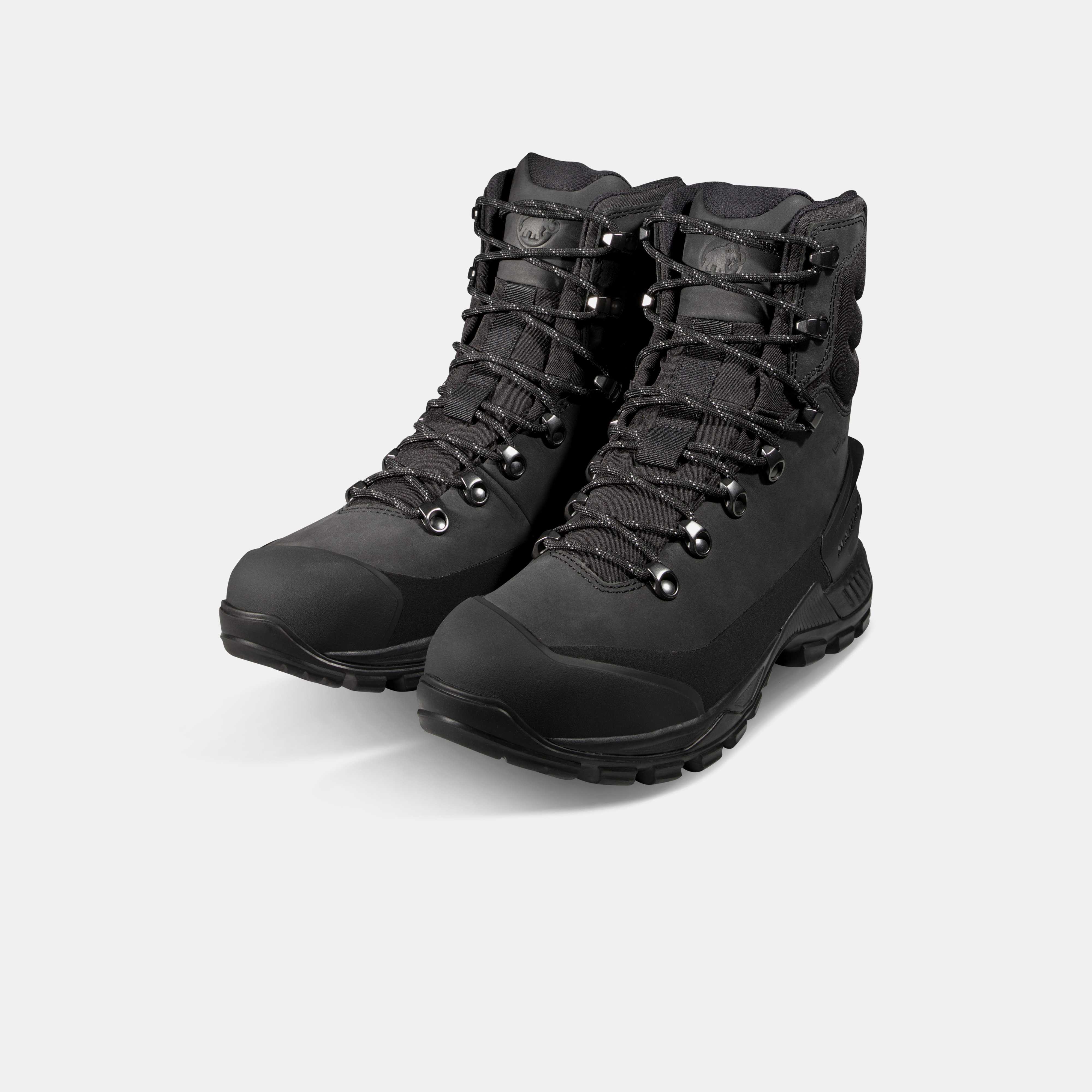 Mammut Blackfin Leather High GTX Women, black - Black