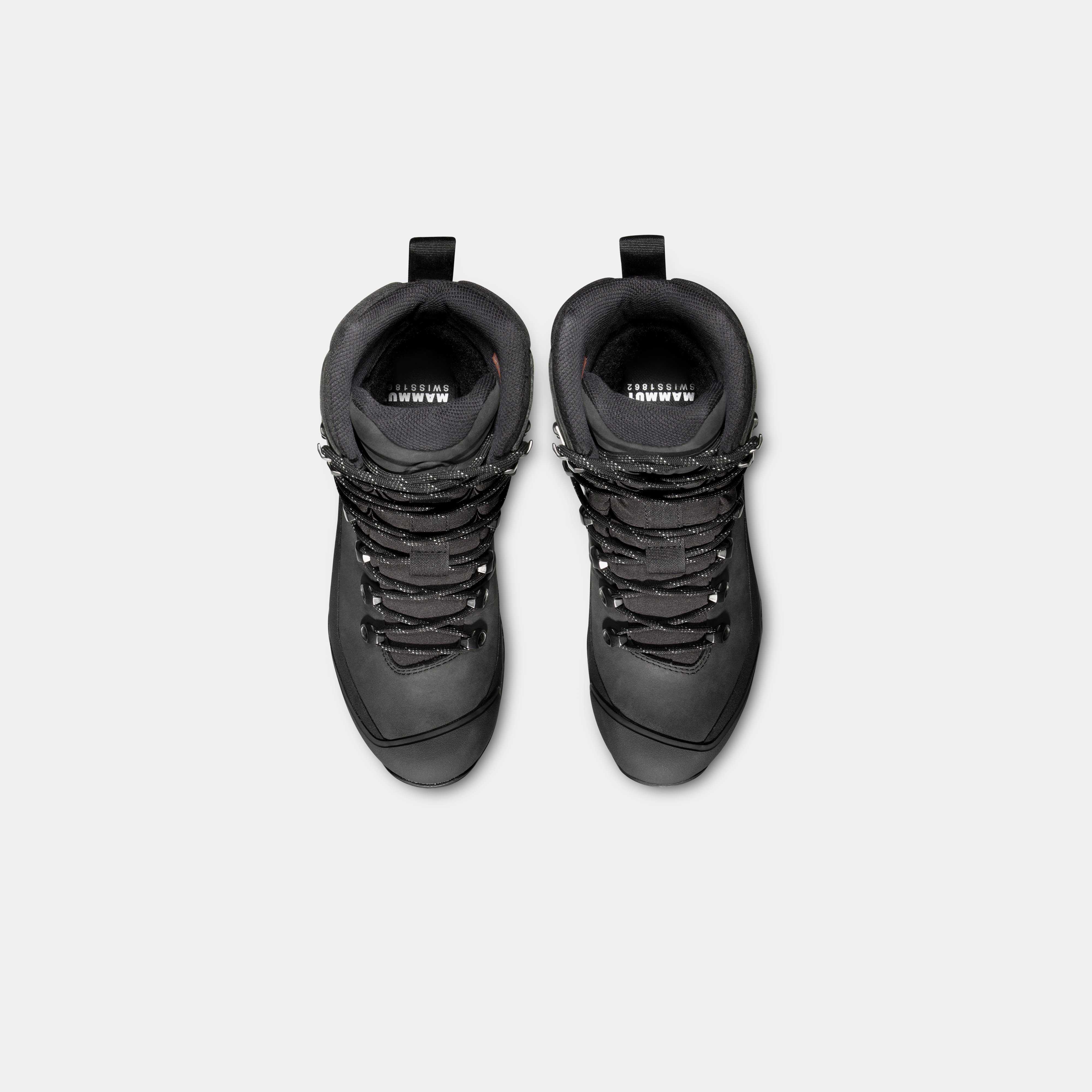 Mammut Blackfin Leather High GTX Women, black - Black