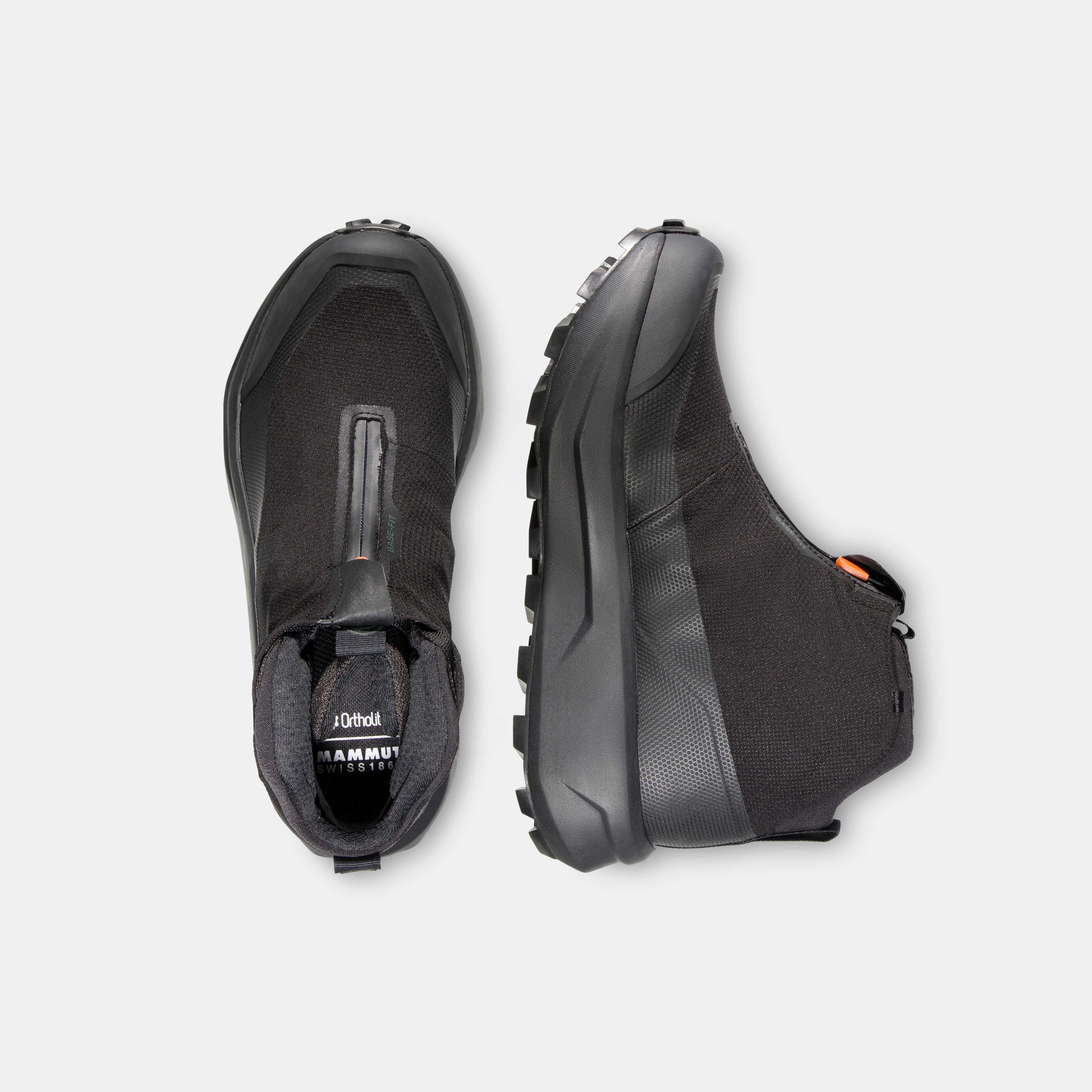 Mammut Aenergy Mtn Mid Winter GTX Women, black - Black - Top view