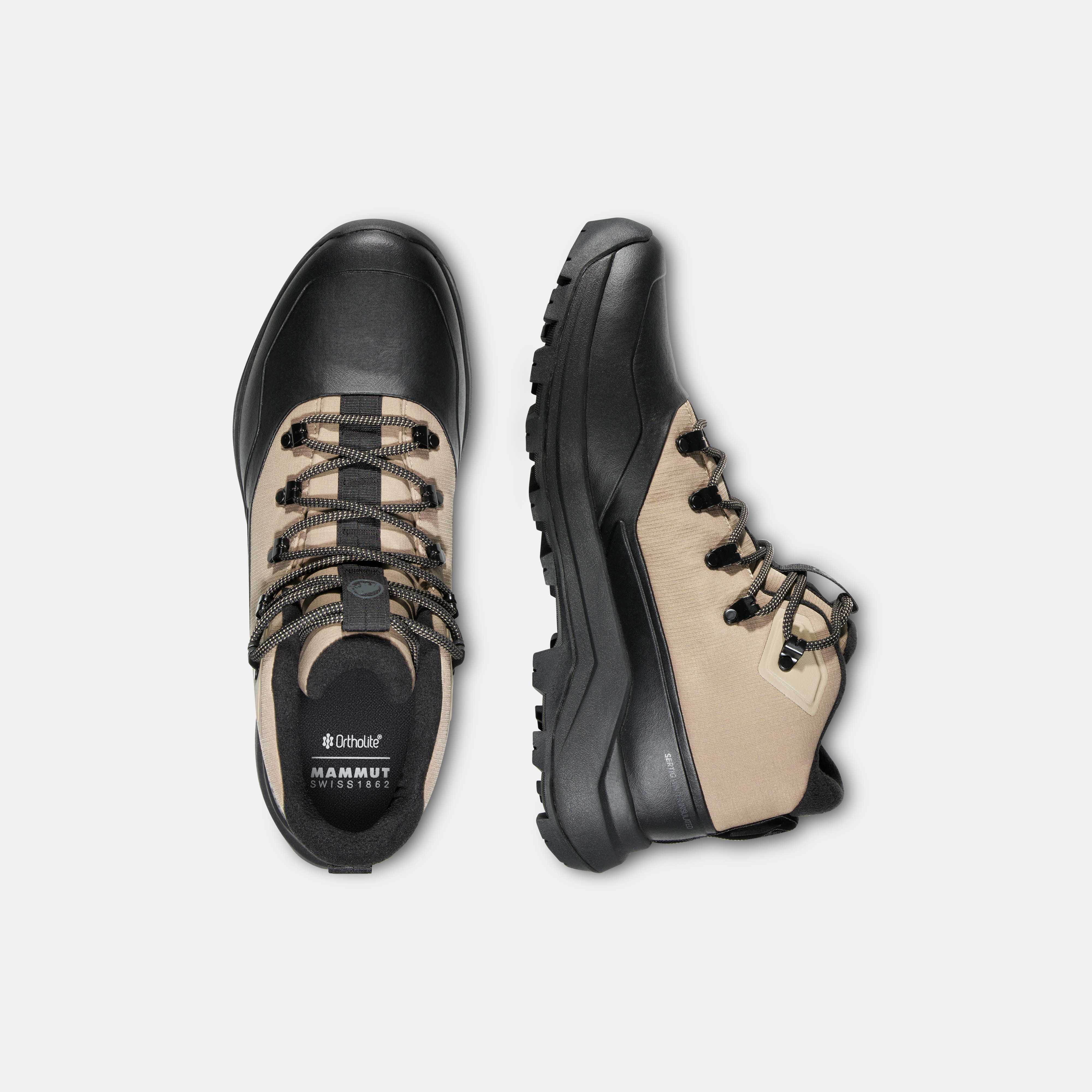 Mammut Sertig Mid Winter GTX Men, sablun-black - Sablun-black - Top view