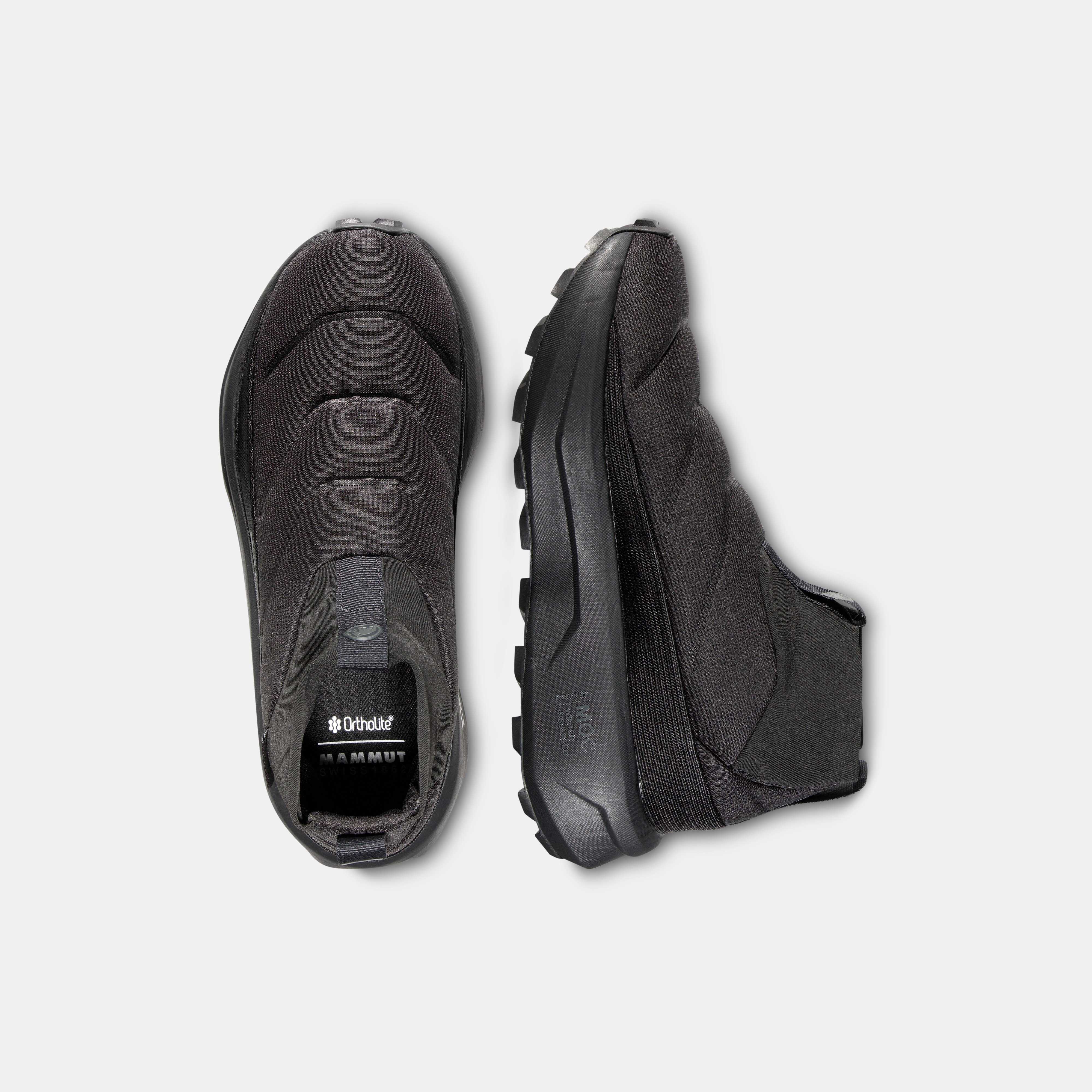 Mammut Sender Moc Low Women, black - Black - Top view