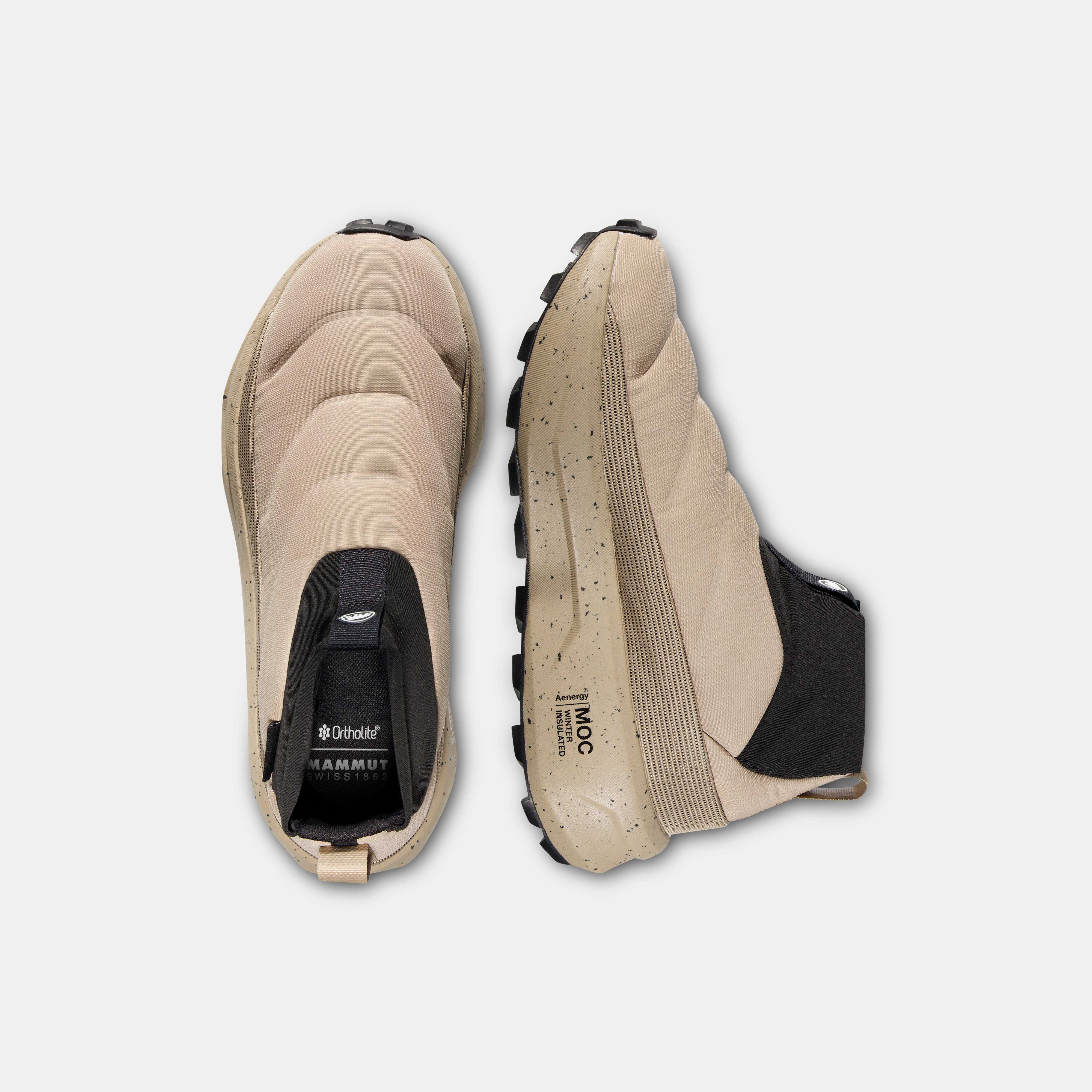 Mammut Sender Moc Low Women, sablun-black - Sablun-black - Top view