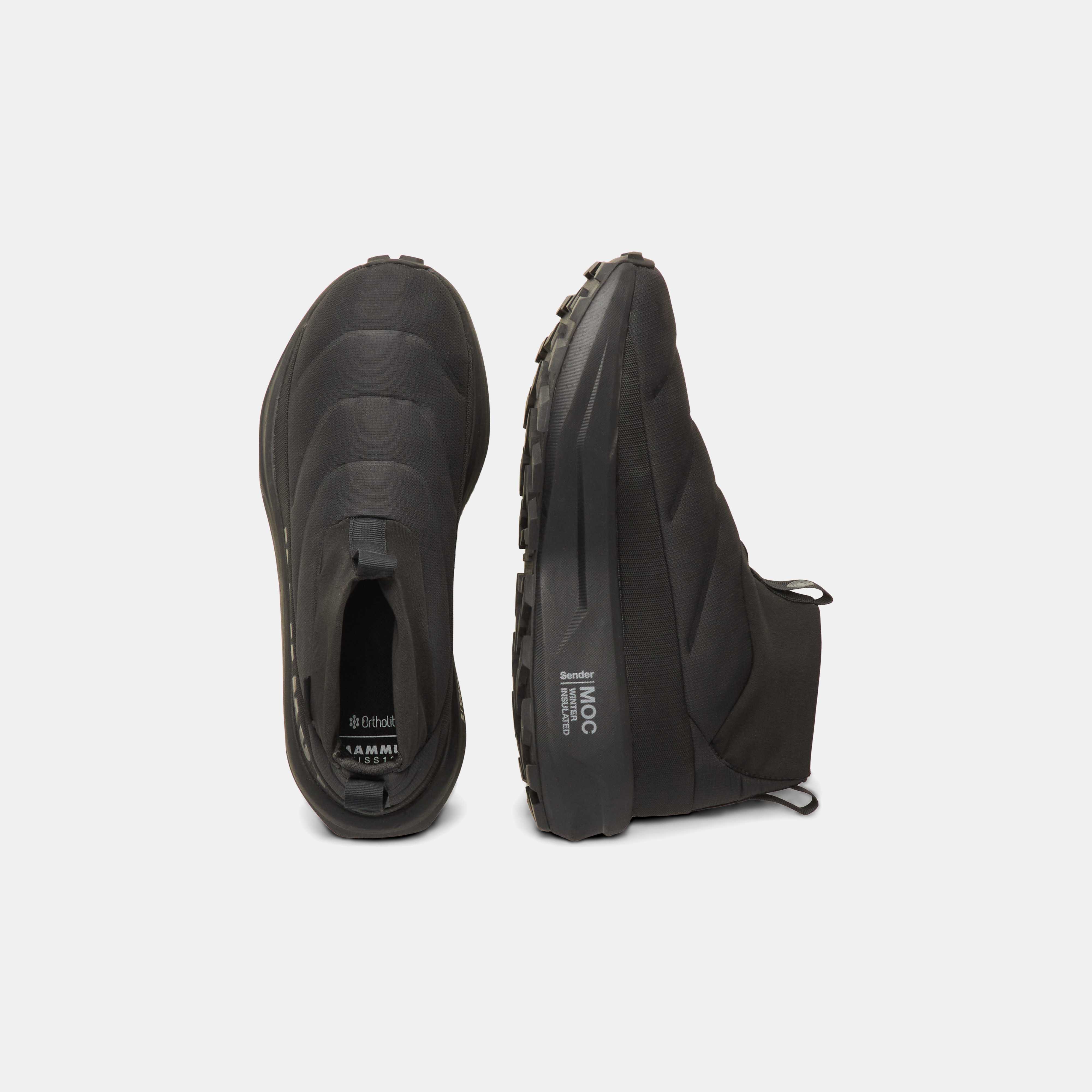 Mammut Sender Moc Low Men, black - Black - Top view