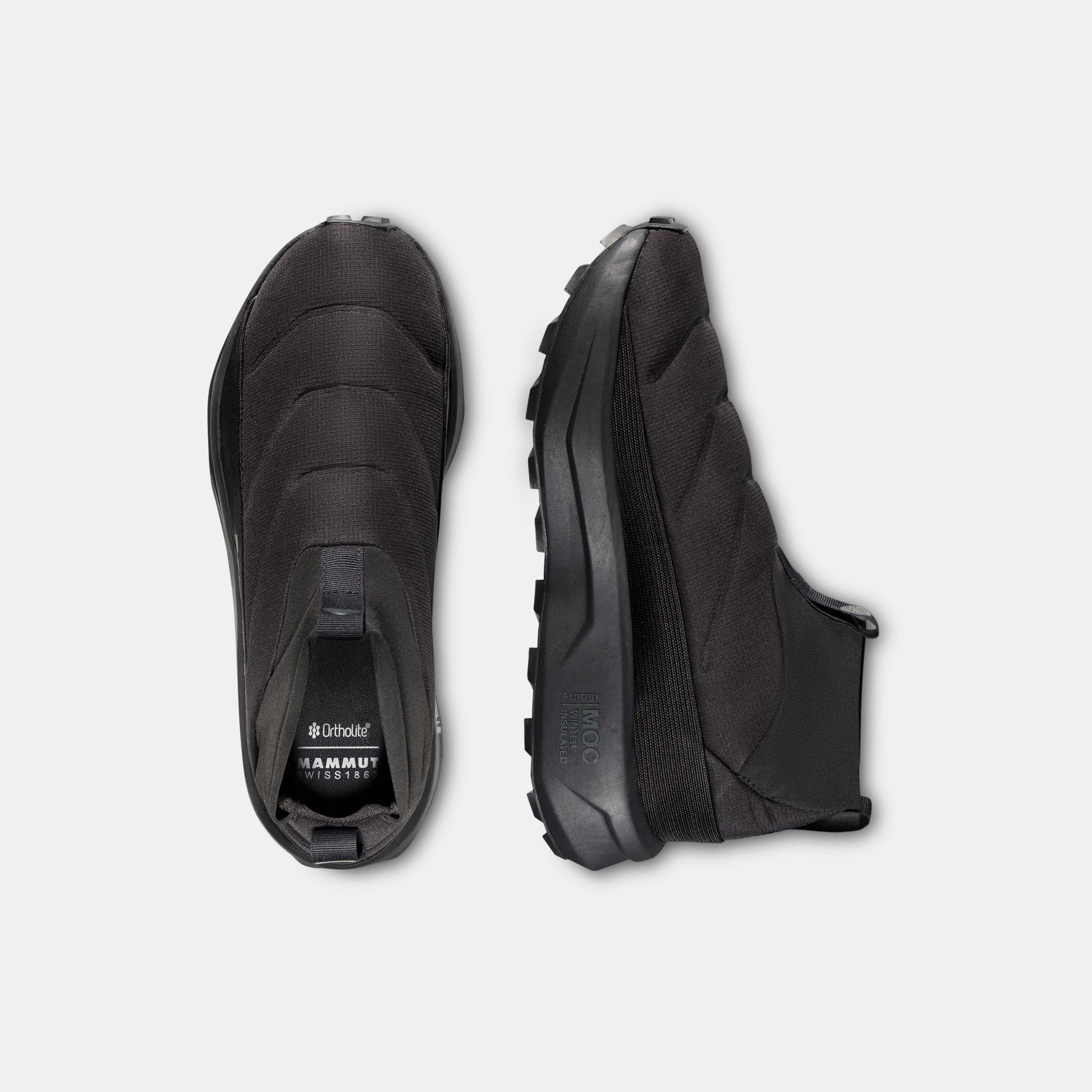 Mammut Sender Moc Low Men, black - Black - Top view