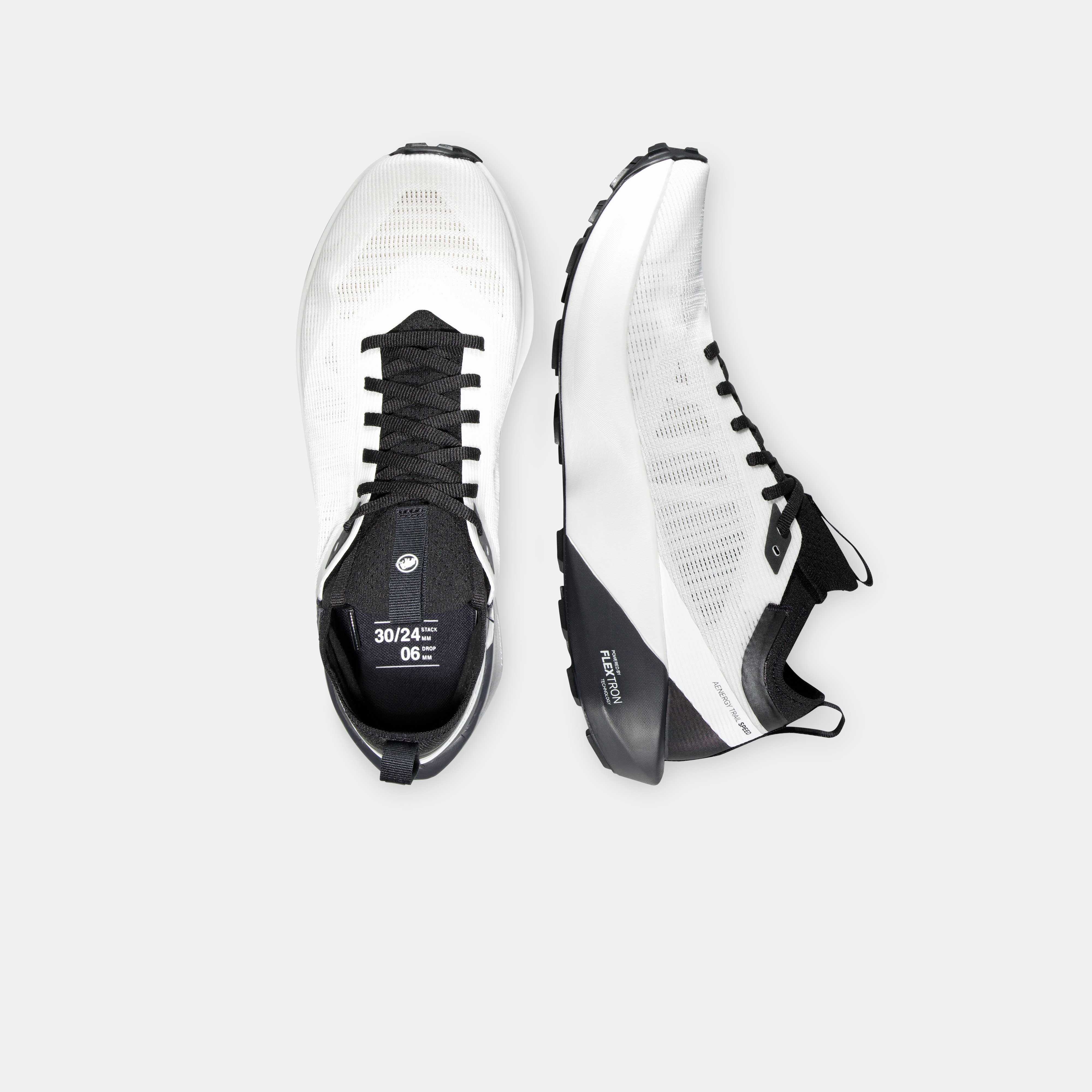 Mammut Aenergy Trail Speed Low Men, white-black - White-black