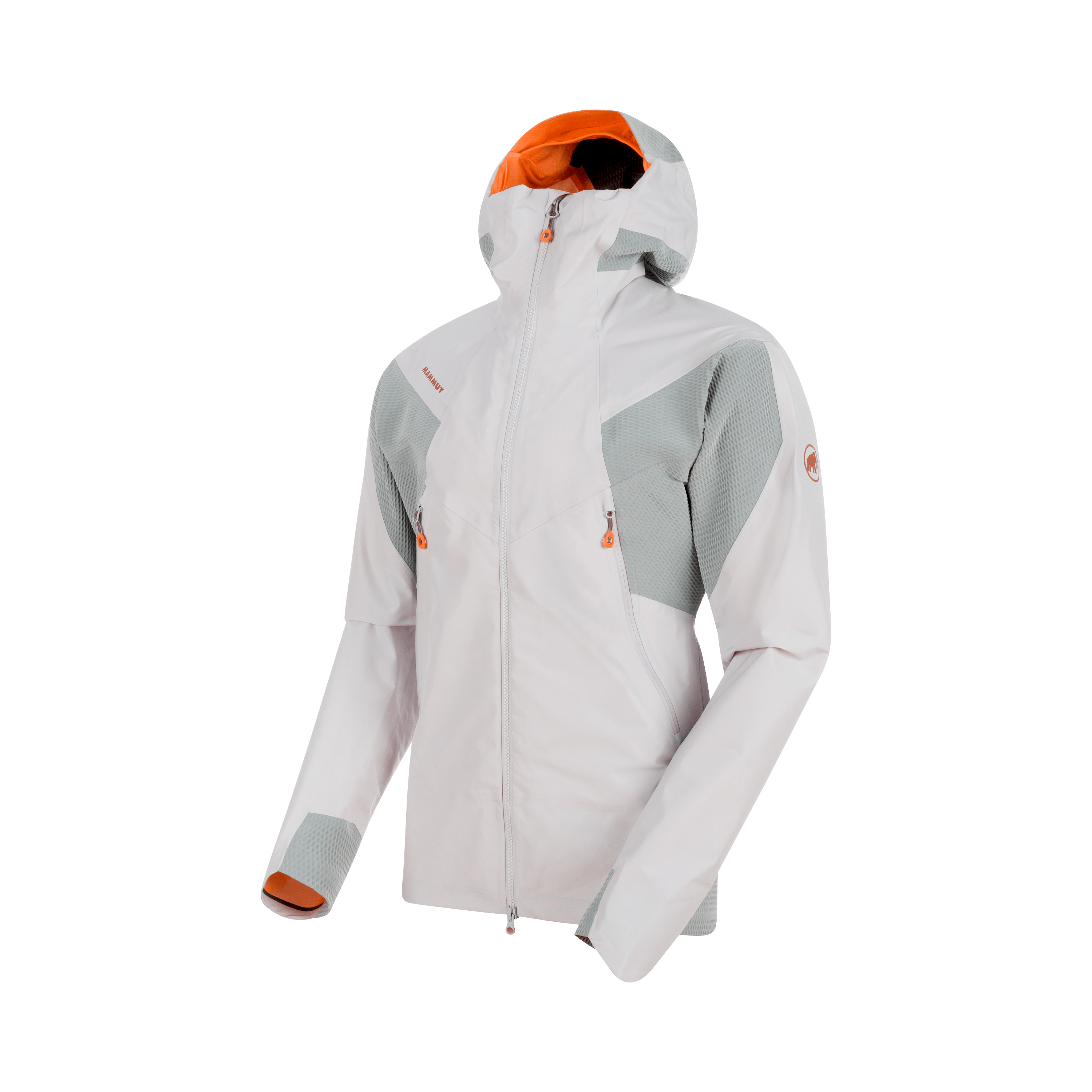 Mammut Nordwand HS Flex Hooded Jacket Men - Black/Marble-granit/Ice/Night