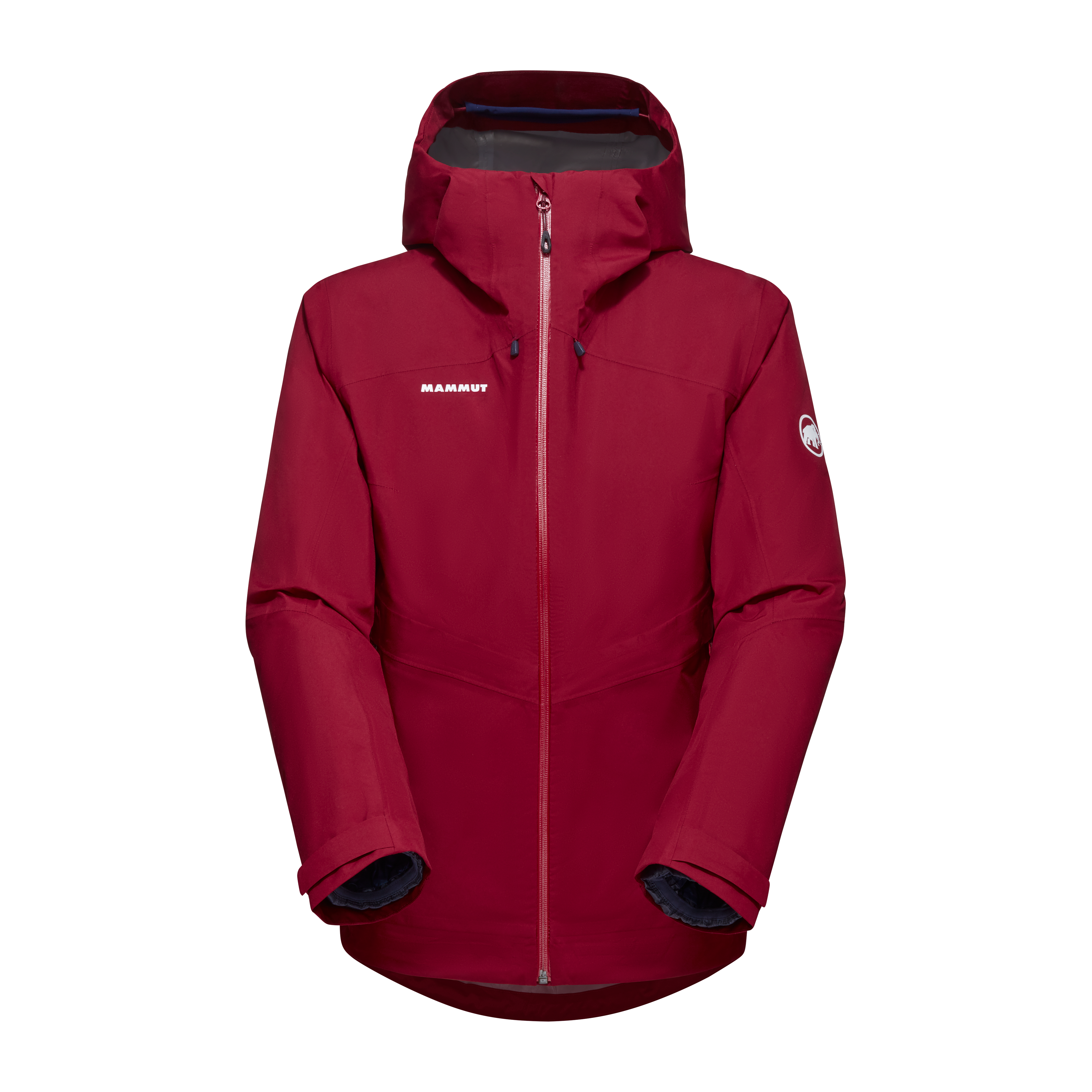 Convey 3 in 1 HS Hooded Jacket Women, blood red-marine thumbnail