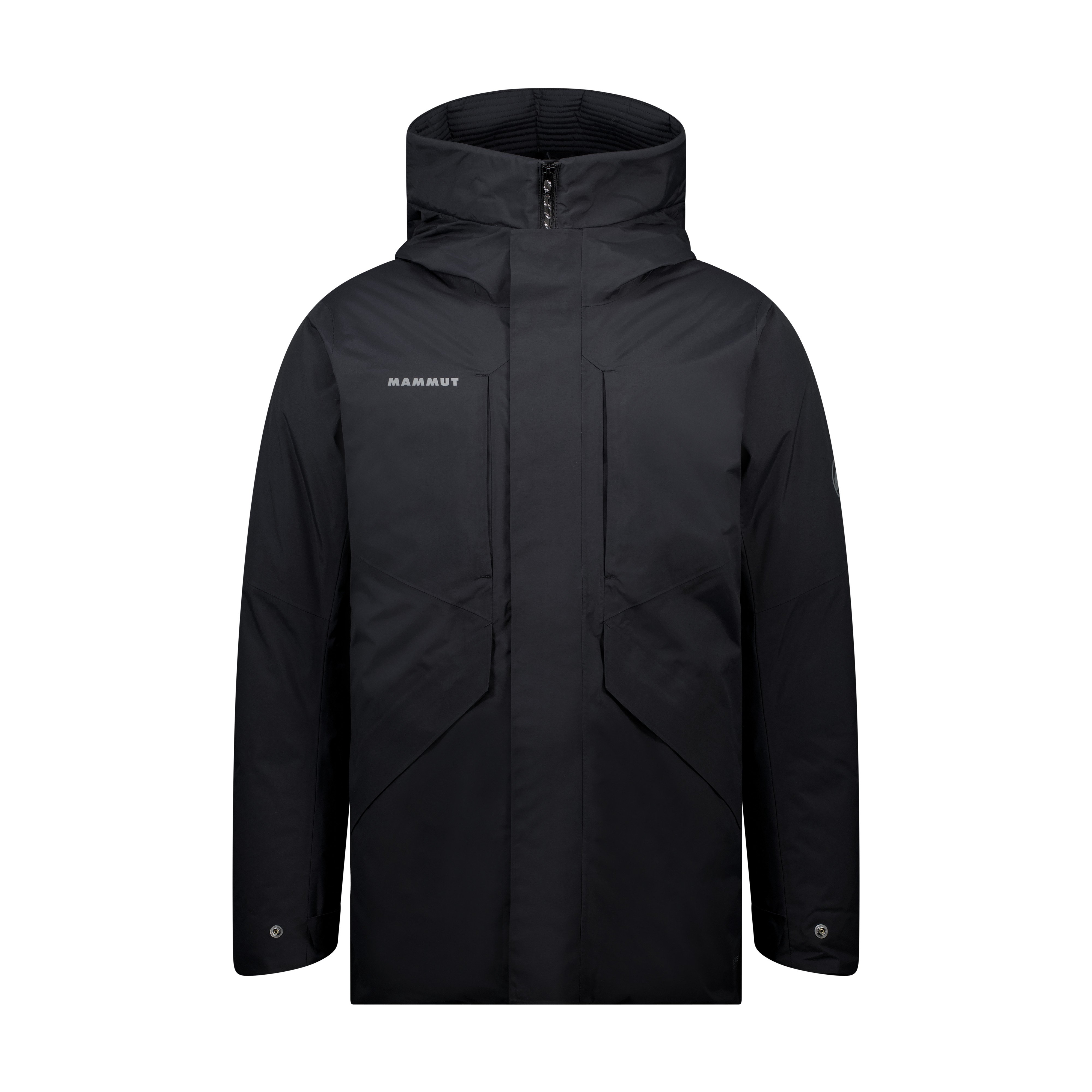 Mammut Floeberg HS Thermo Hooded Coat AF Men - Black/Anthracite/0003/0004/Granit melange-crimson/Graphite melange-black/Anthracite-grey/Titanium/Steel/Strata/Gabbro/Night/Dark sand/Soil/Iguana-sunrise/Dark marsh - Thumbnail