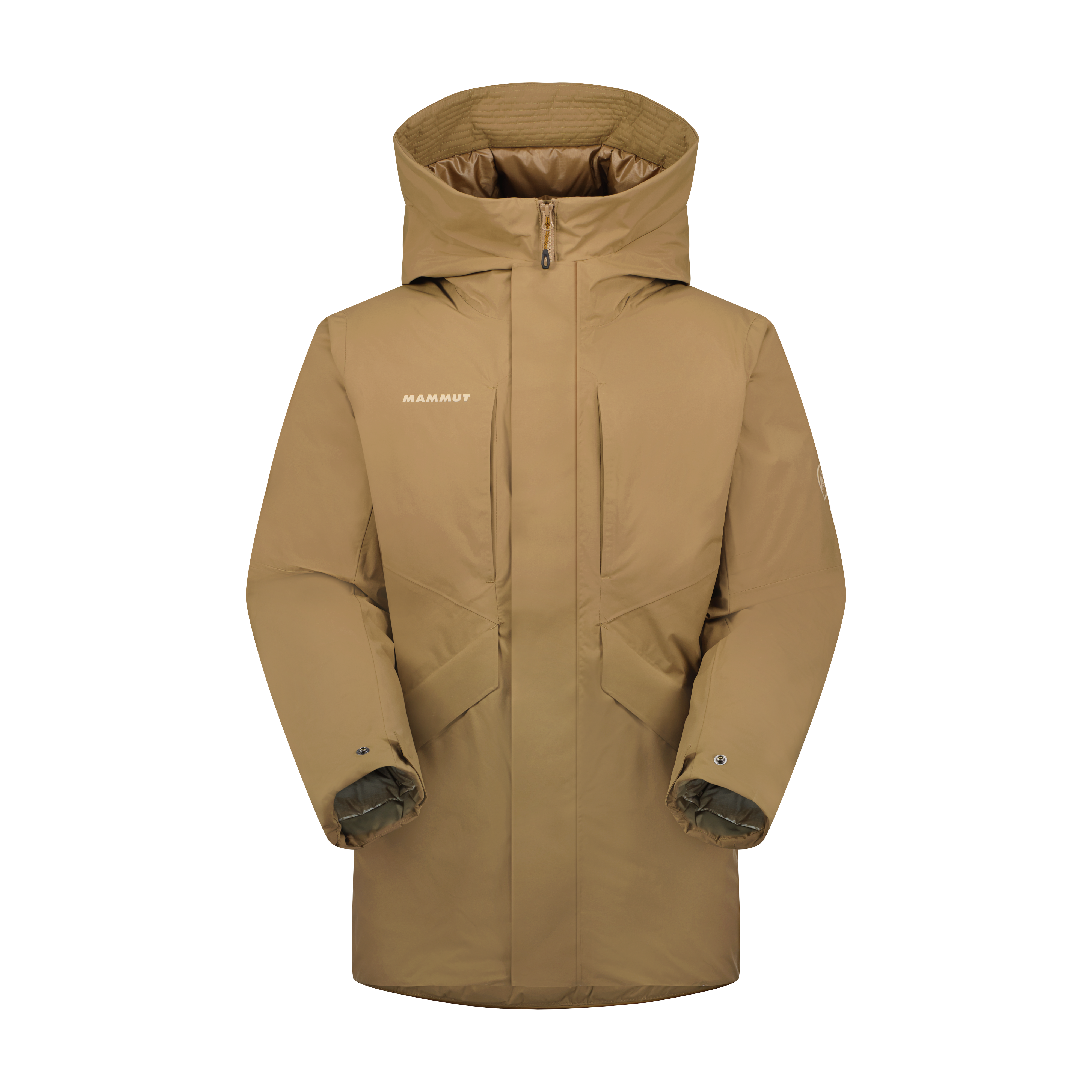 Mammut Floeberg HS Thermo Hooded Coat AF Men, dark sand - Dark sand - Thumbnail