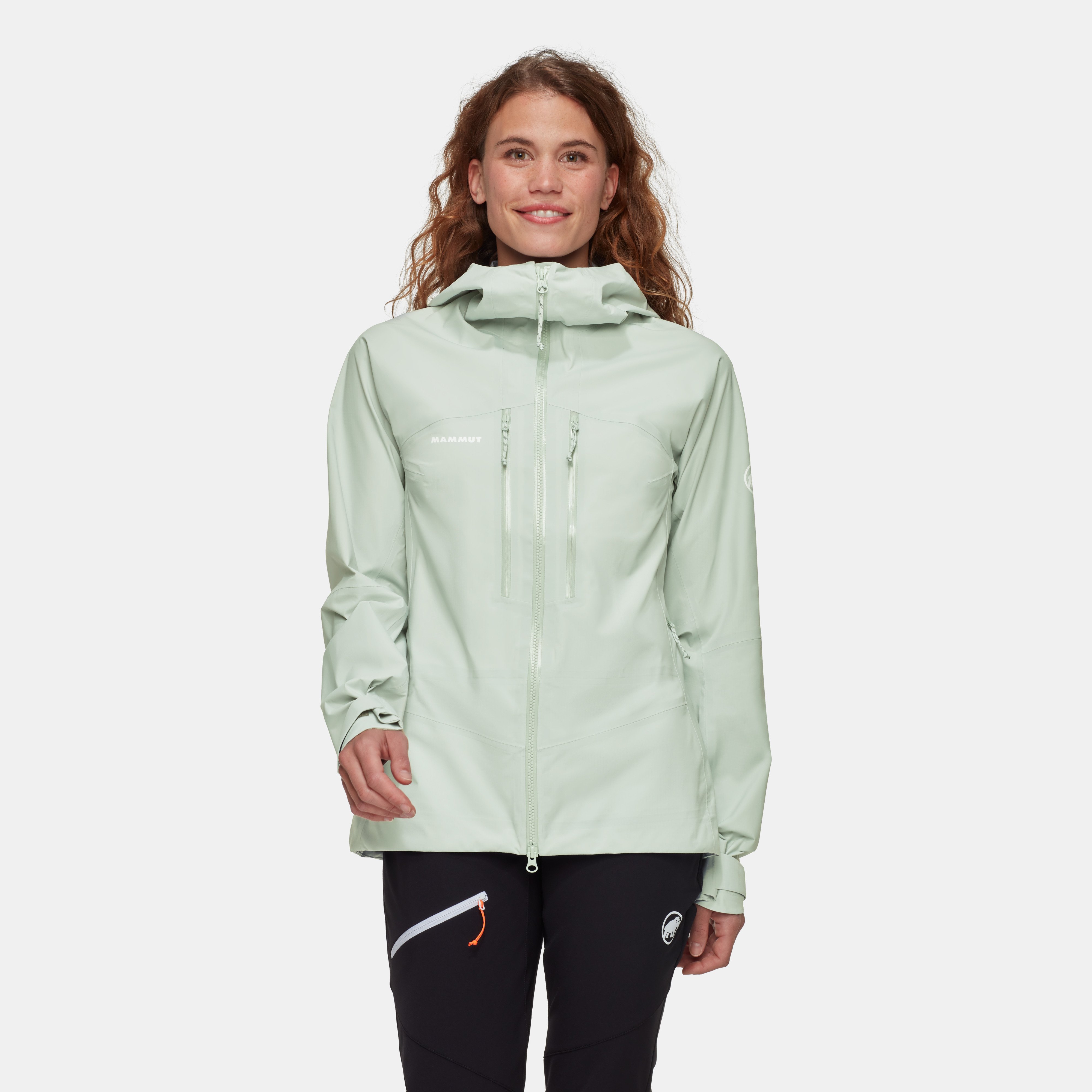 Mammut Taiss HS Hooded Jacket Women, silver sage - Silver sage