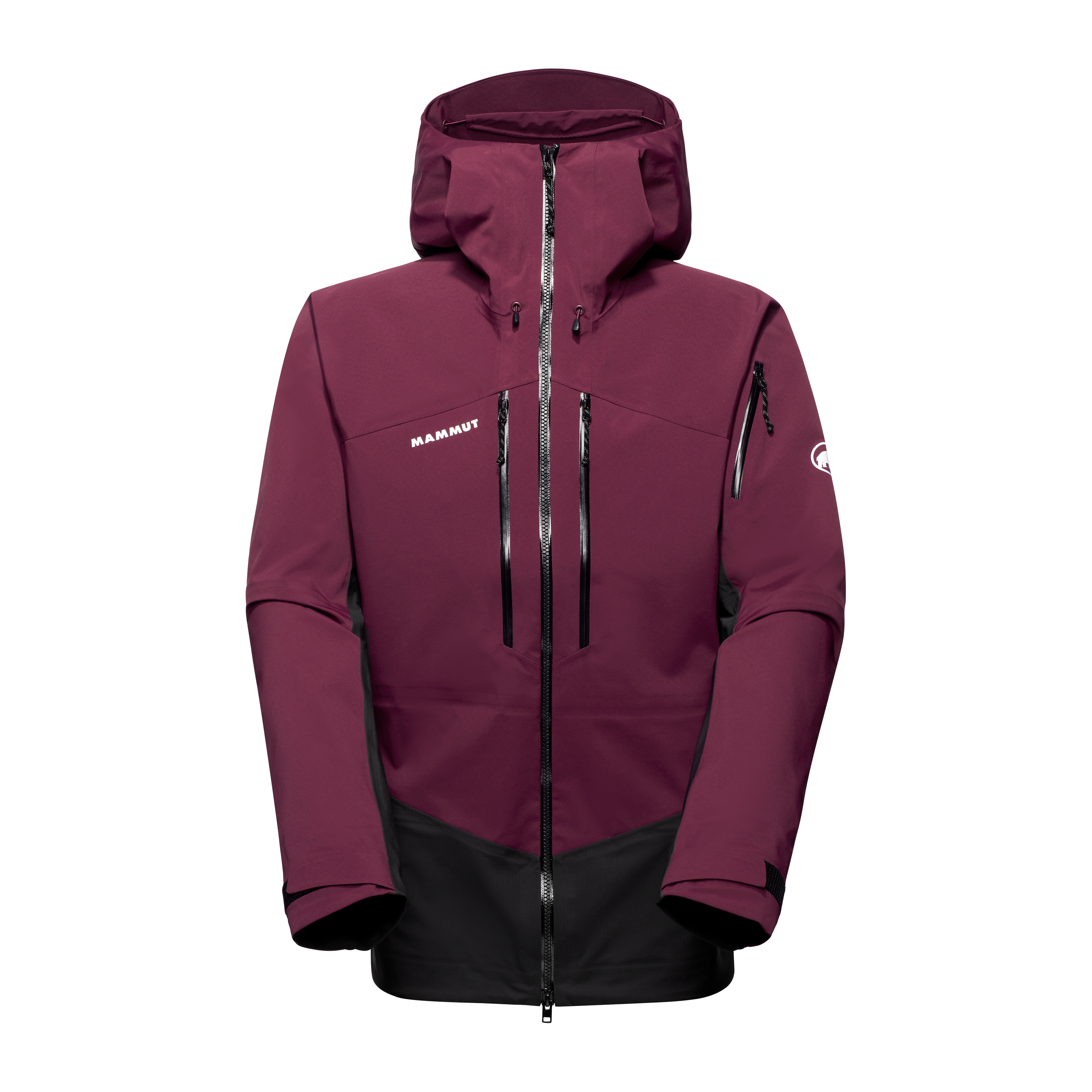 Mammut Taiss Pro HS Hooded Jacket Men, vin-black - Vin-black - Thumbnail