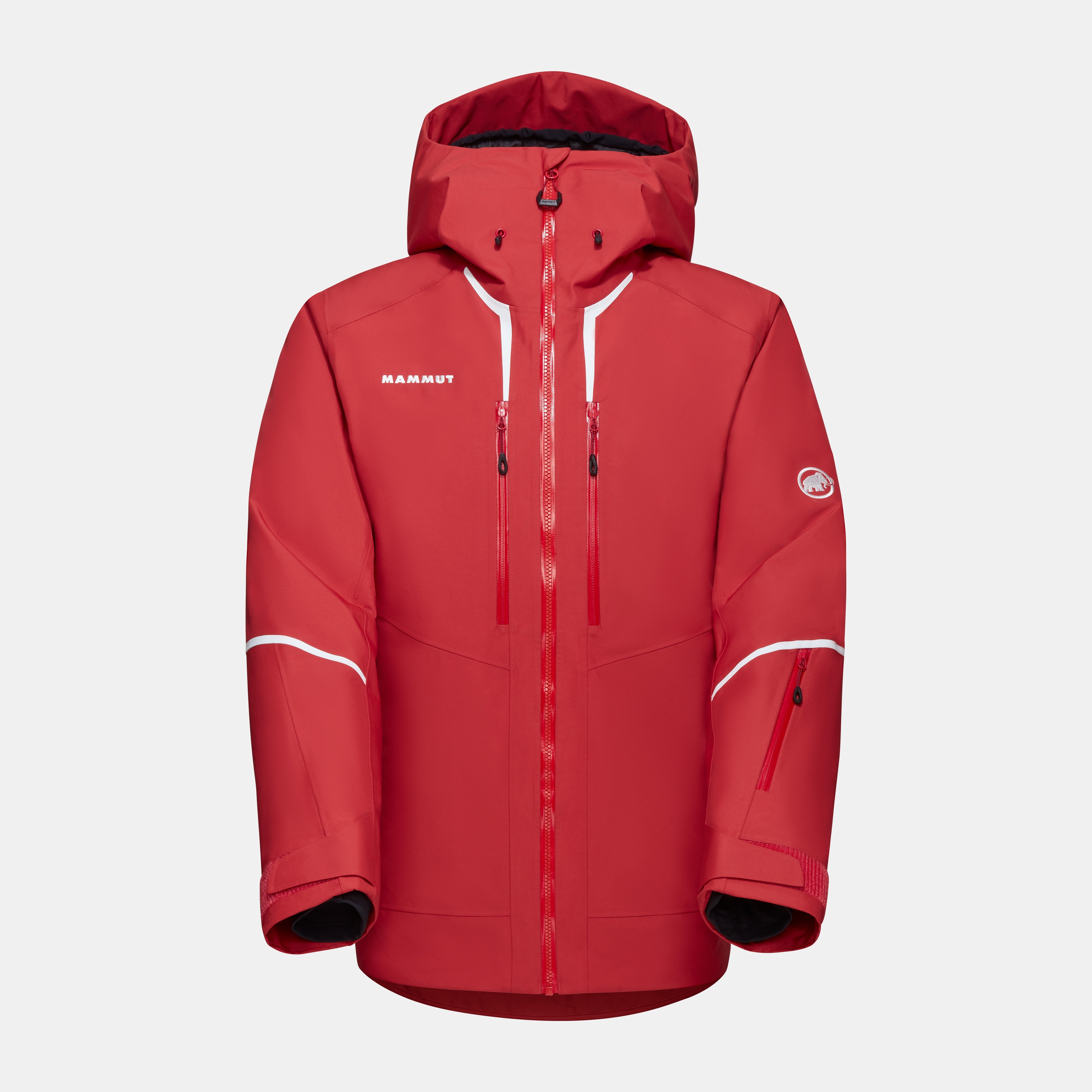 Mammut Ski School HS Thermo Hooded Jacket Men, lava - Lava