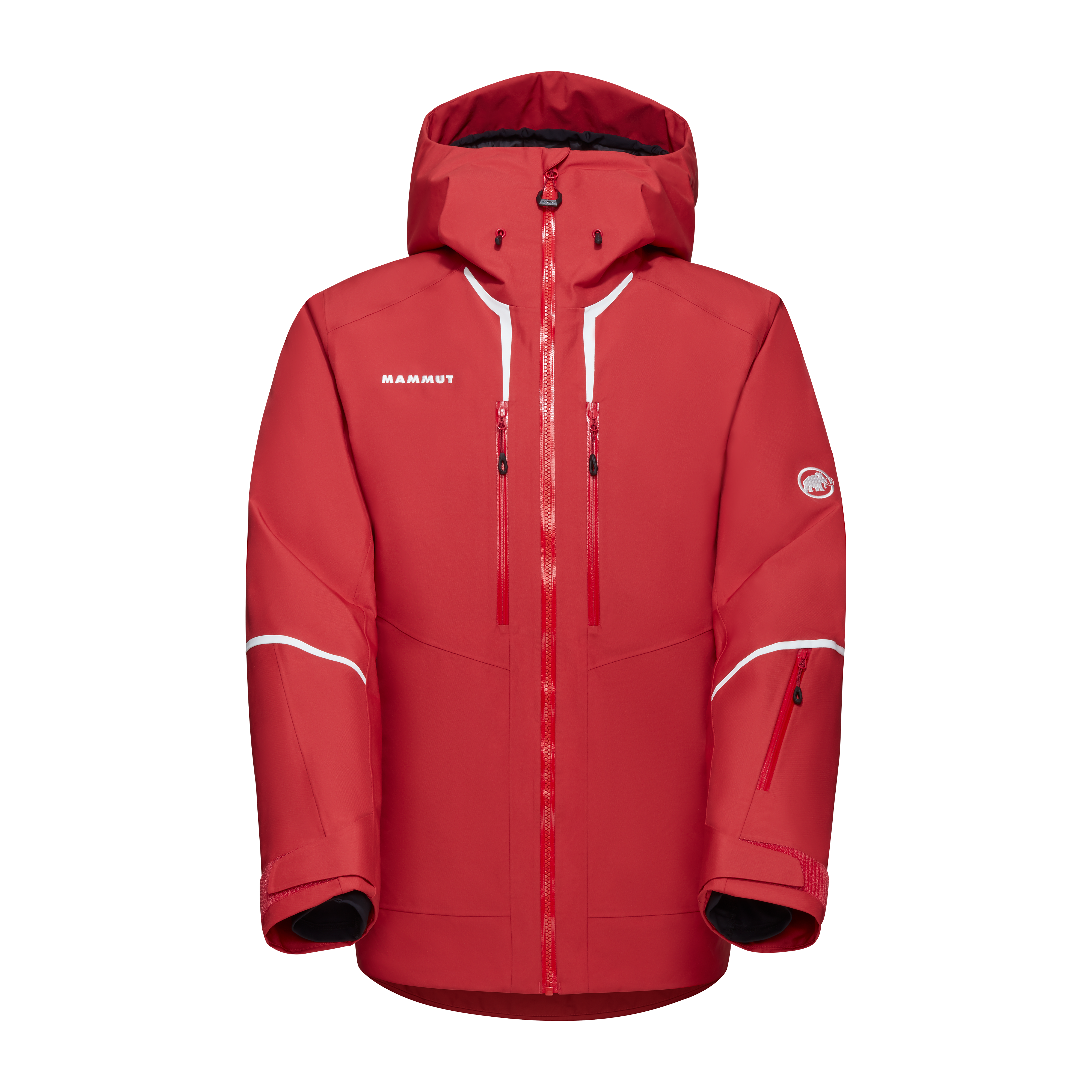 Mammut Ski School HS Thermo Hooded Jacket Men, lava - Lava - Thumbnail