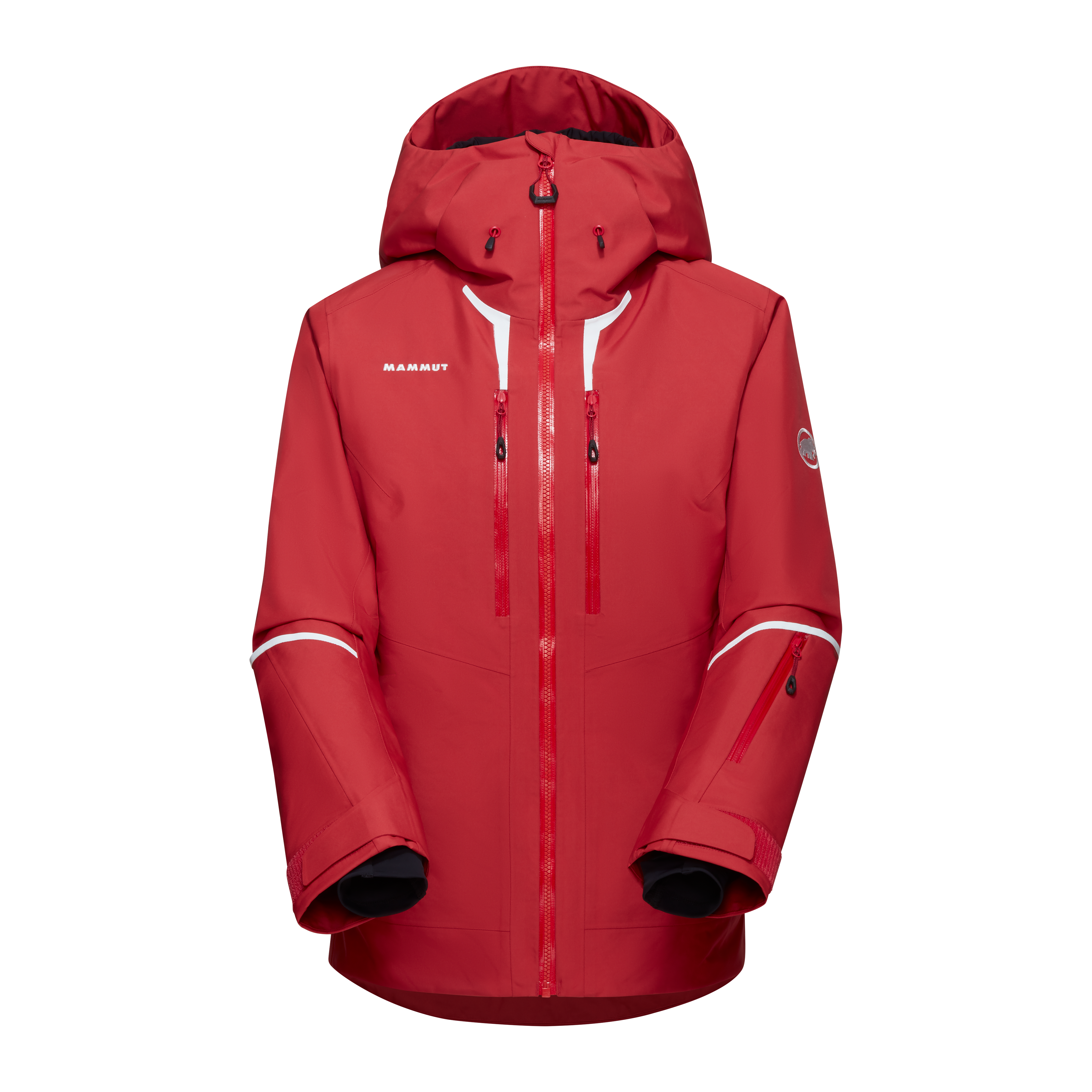 Mammut Ski School HS Thermo Hooded Jacket Women, lava - Lava - Thumbnail