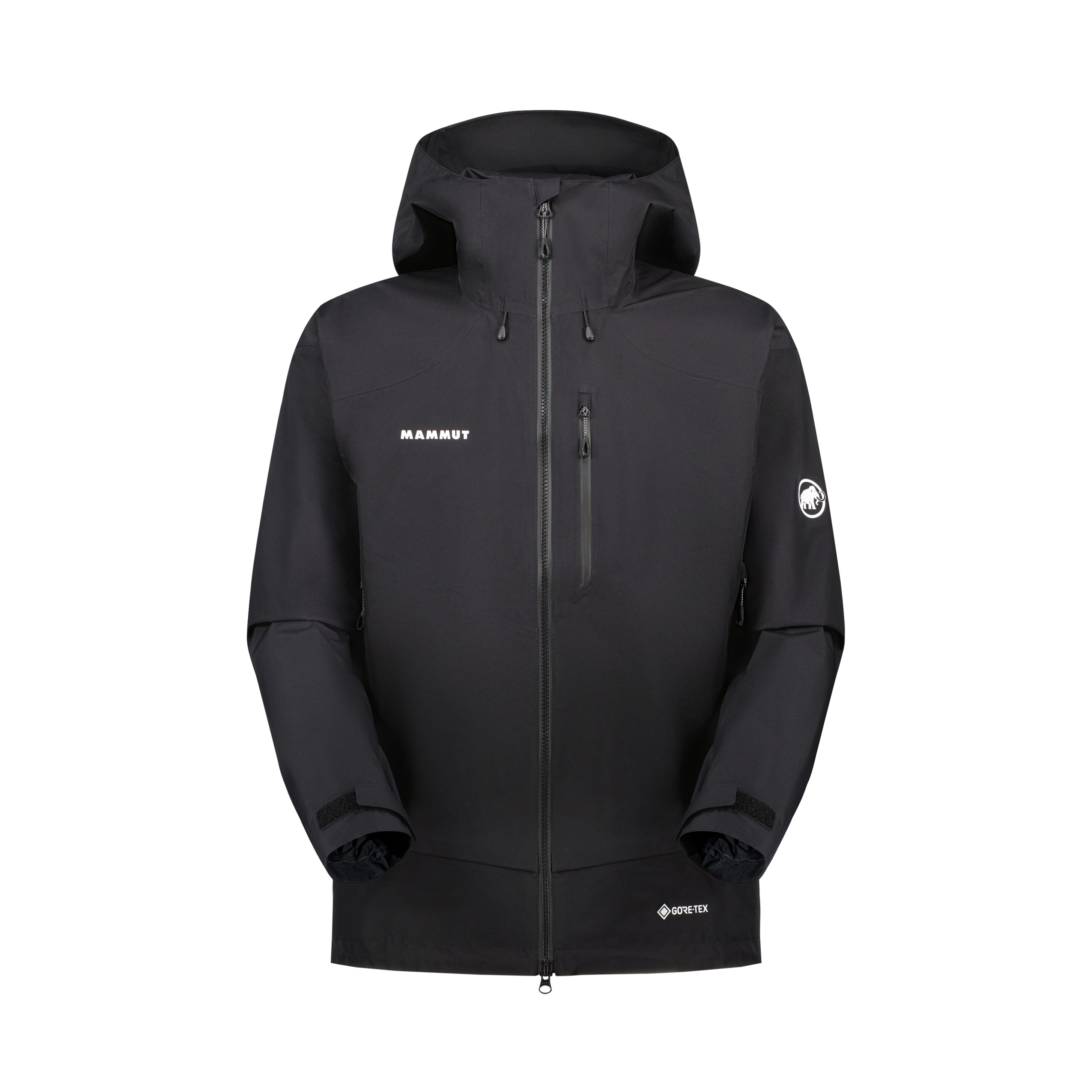 Mammut Ayako Pro 2.0 HS Hooded Jacket AF Men - Black/Mammut red/Dark marsh/Deep teal/Deep ice/Tschiel - Thumbnail