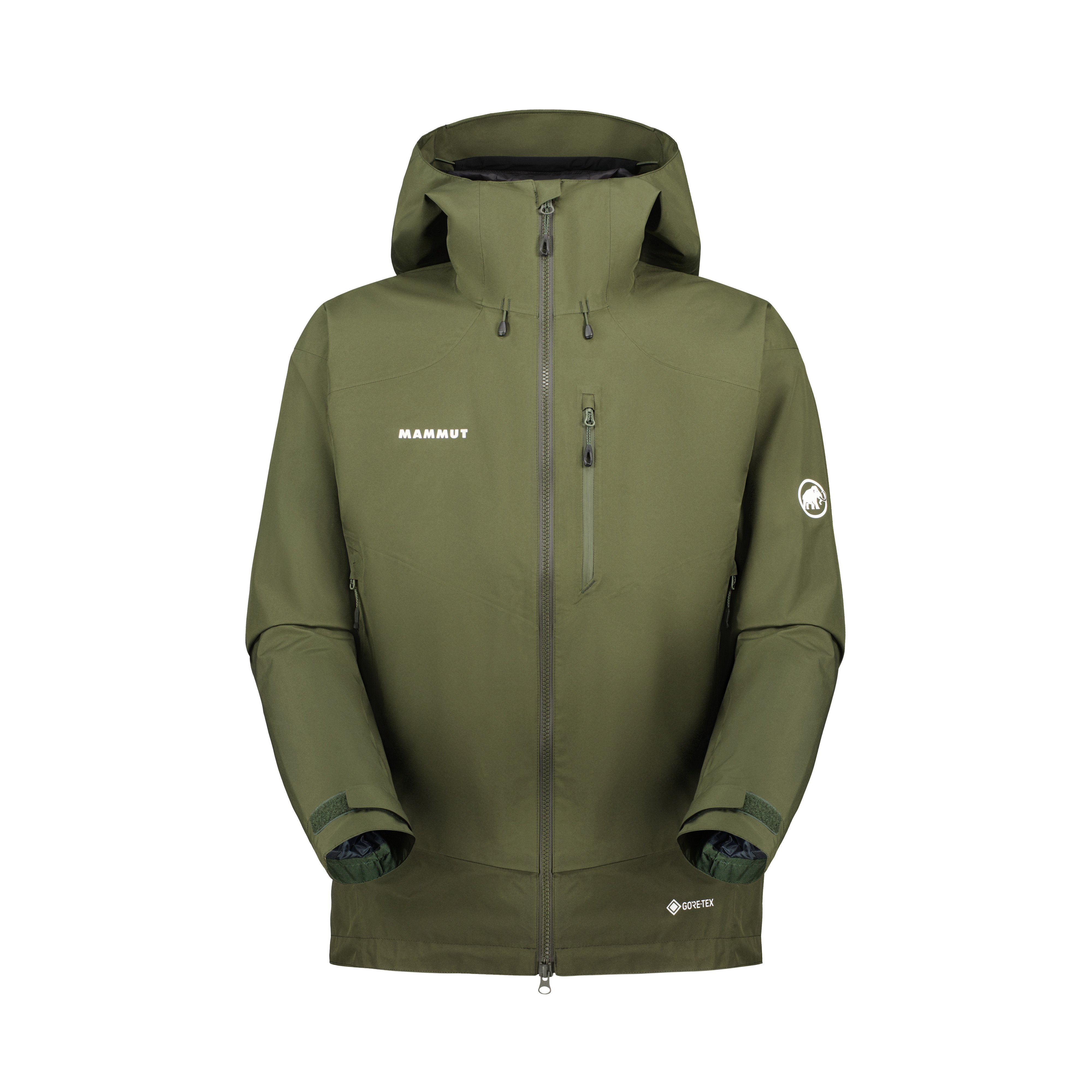 Mammut Ayako Pro 2.0 HS Hooded Jacket AF Men - Black/Mammut red/Dark marsh/Deep teal/Deep ice/Tschiel - Thumbnail