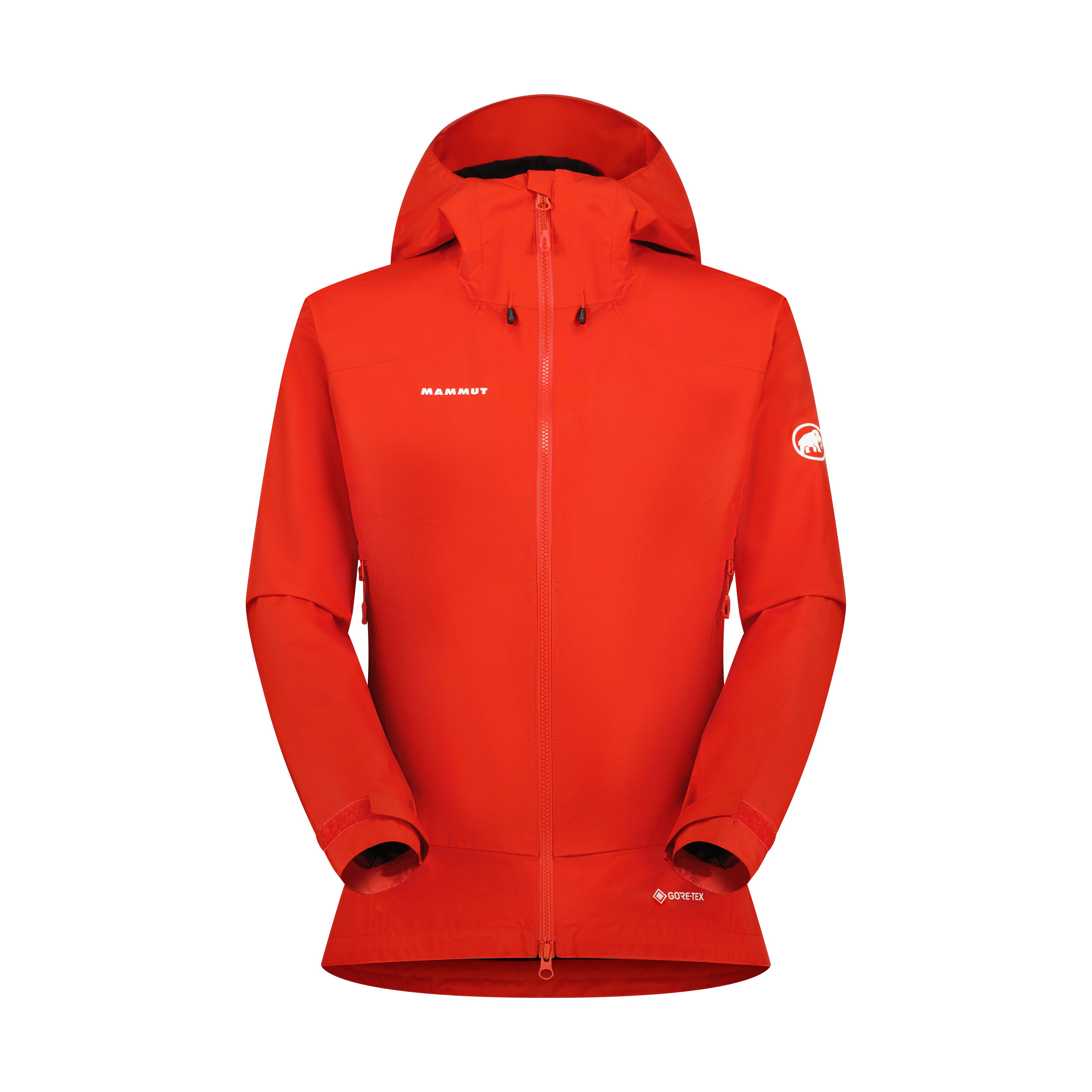Mammut Ayako Pro 2.0 HS Hooded Jacket AF Women - Black/Mammut red/Marine/Autumn larice - Thumbnail