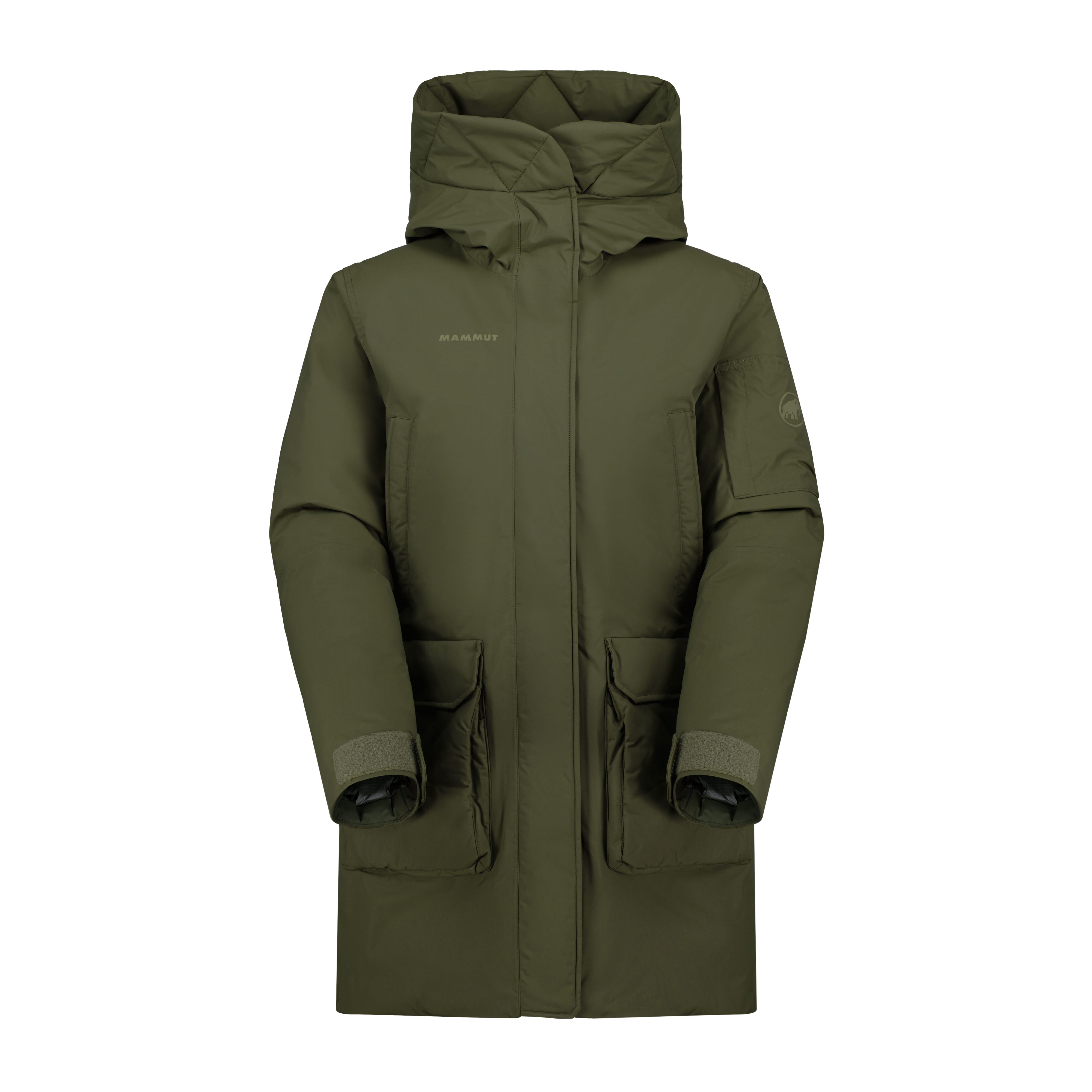 Mammut Floeberg HS Thermo Hooded Coat AF Women, dark marsh - Dark marsh - Thumbnail