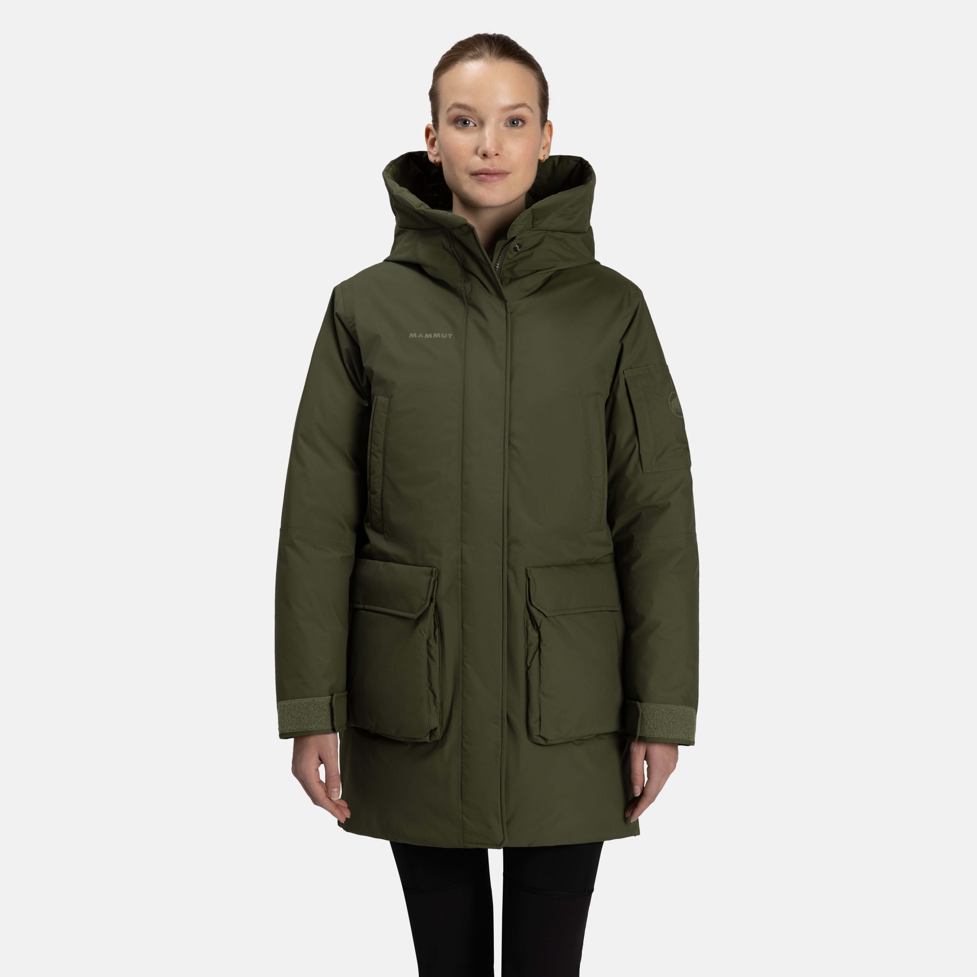 Mammut Floeberg HS Thermo Hooded Coat AF Women, dark marsh - Dark marsh