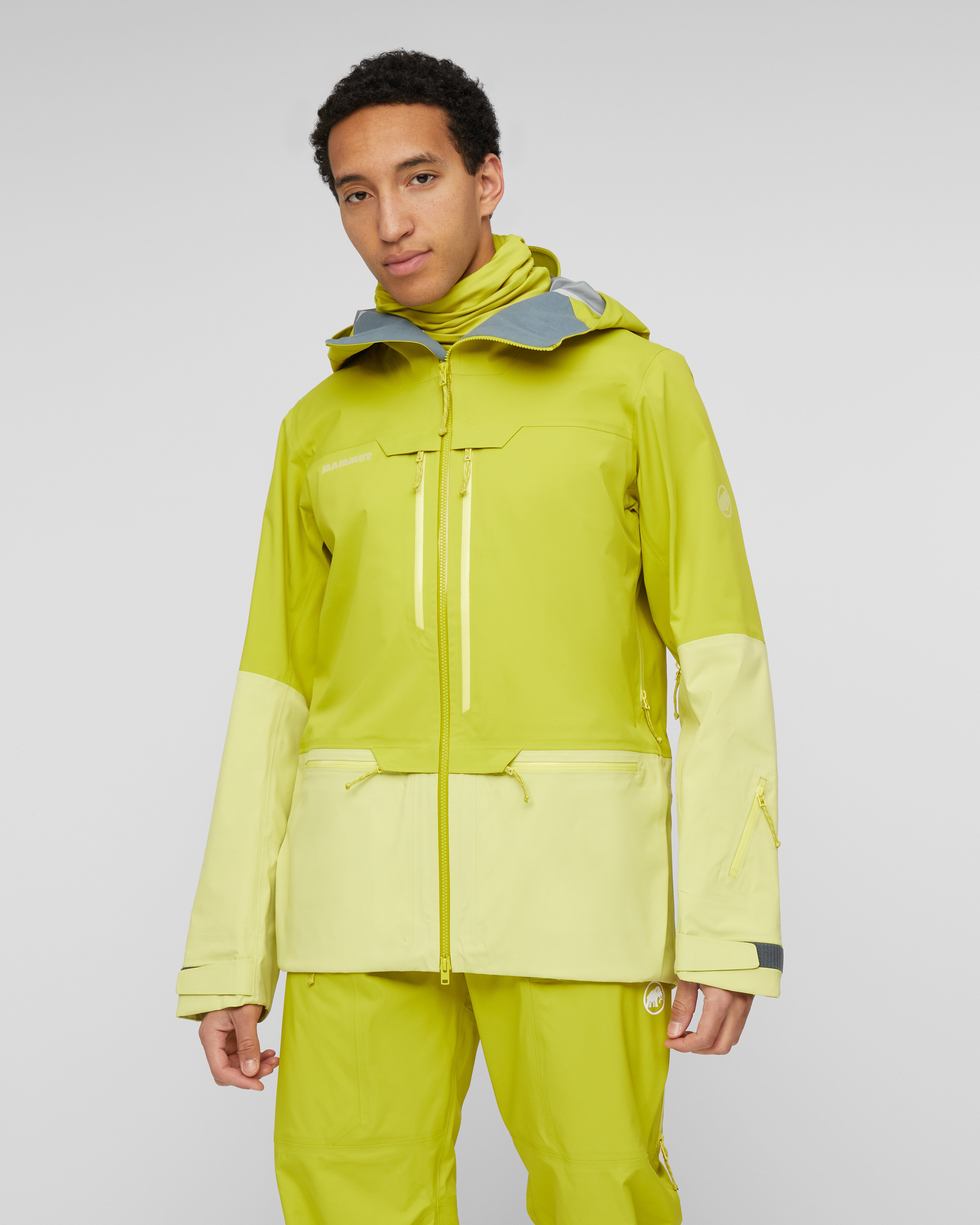 Mammut Haldigrat HS Hooded Jacket Men, acacia-holunder - Acacia-holunder - Model front view