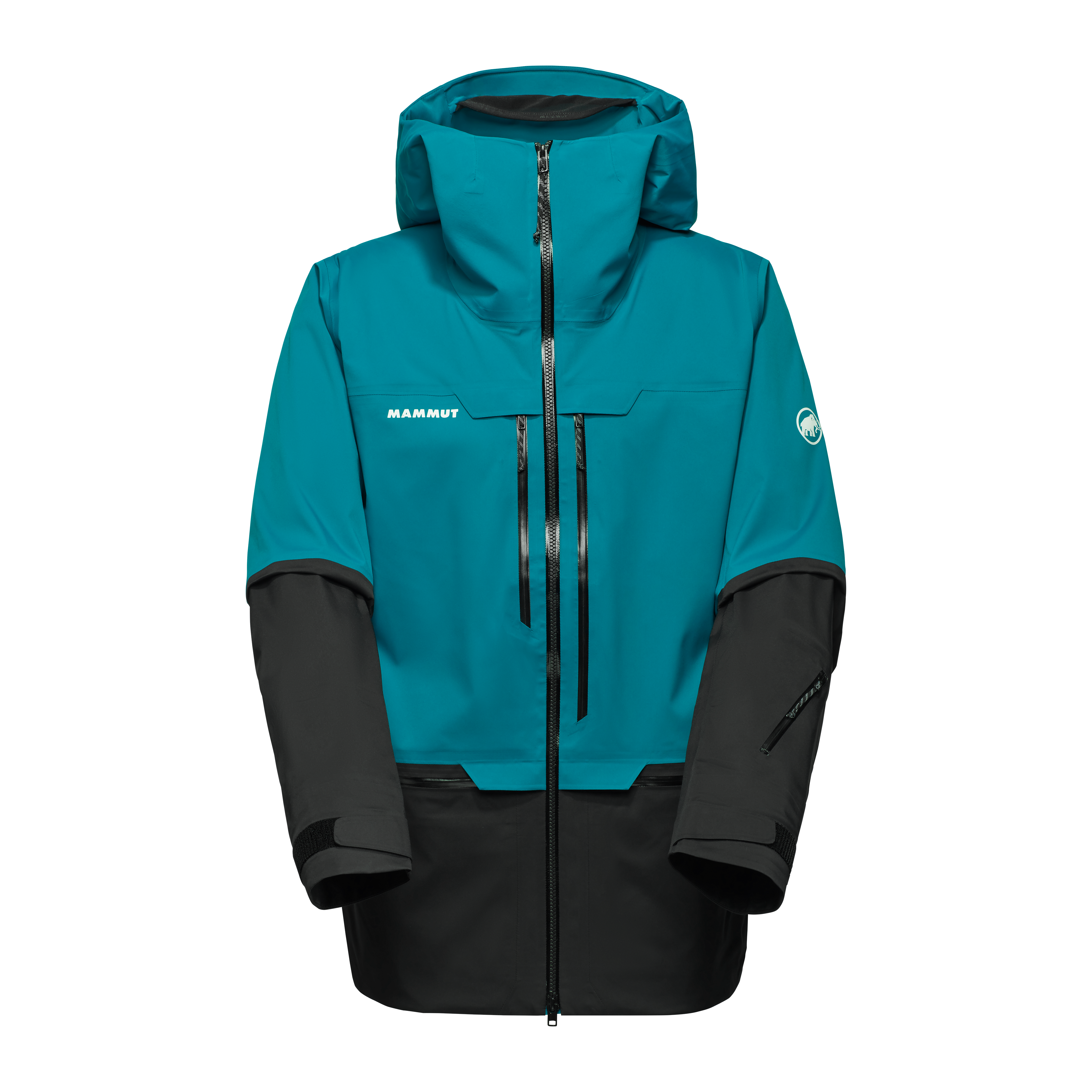 Mammut Haldigrat HS Hooded Jacket Men, deep teal-black - Deep teal-black - Thumbnail
