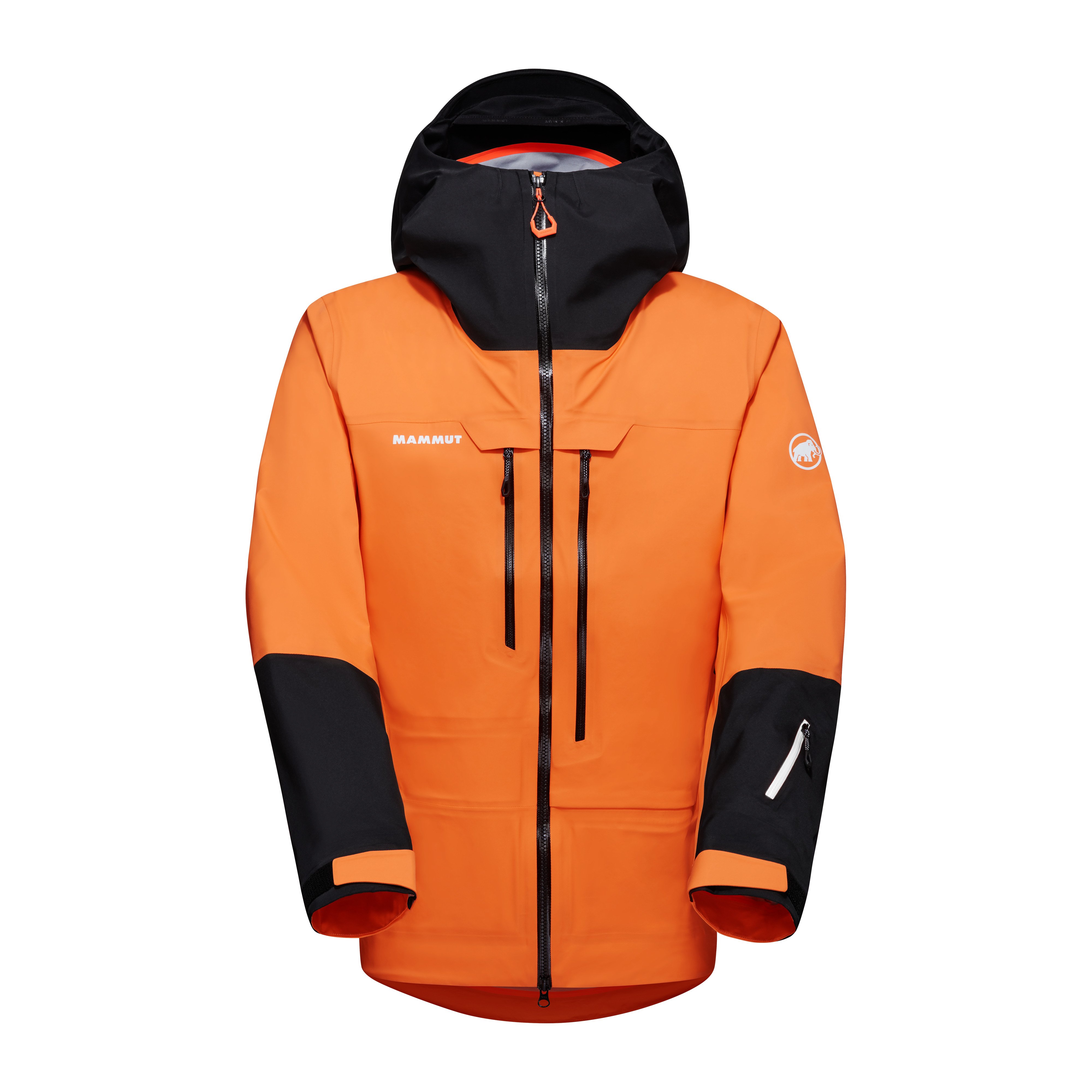 Mammut Haldigrat Air HS Hooded Jacket Men - Black/Tangerine-black/Neo mint-black/Aura-black/Marine-deep ice/Glacier blue - Thumbnail
