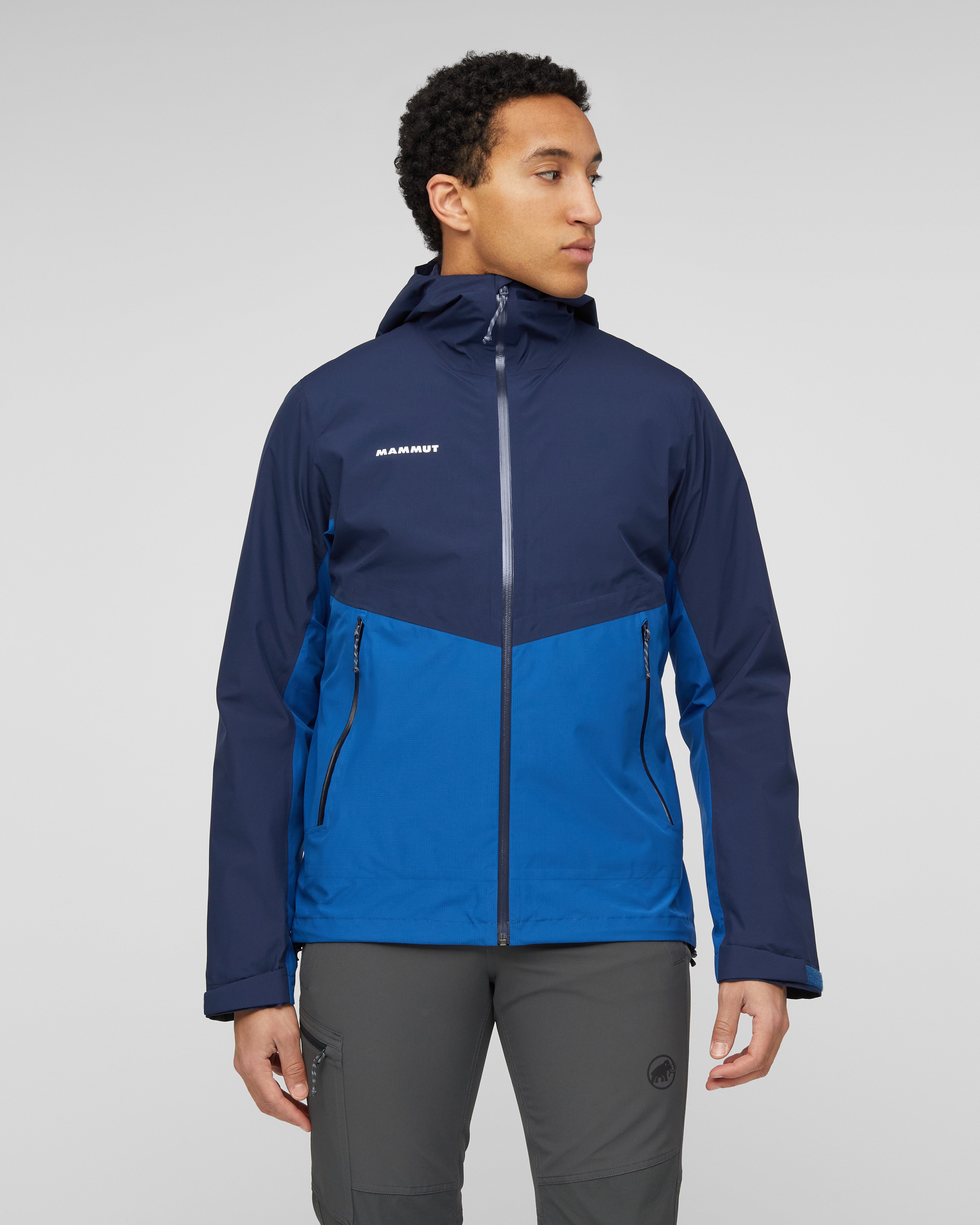 Mammut Alto Light 3 in 1 HS Hooded Jacket Men, tschiel-marine - Tschiel-marine - Model front view