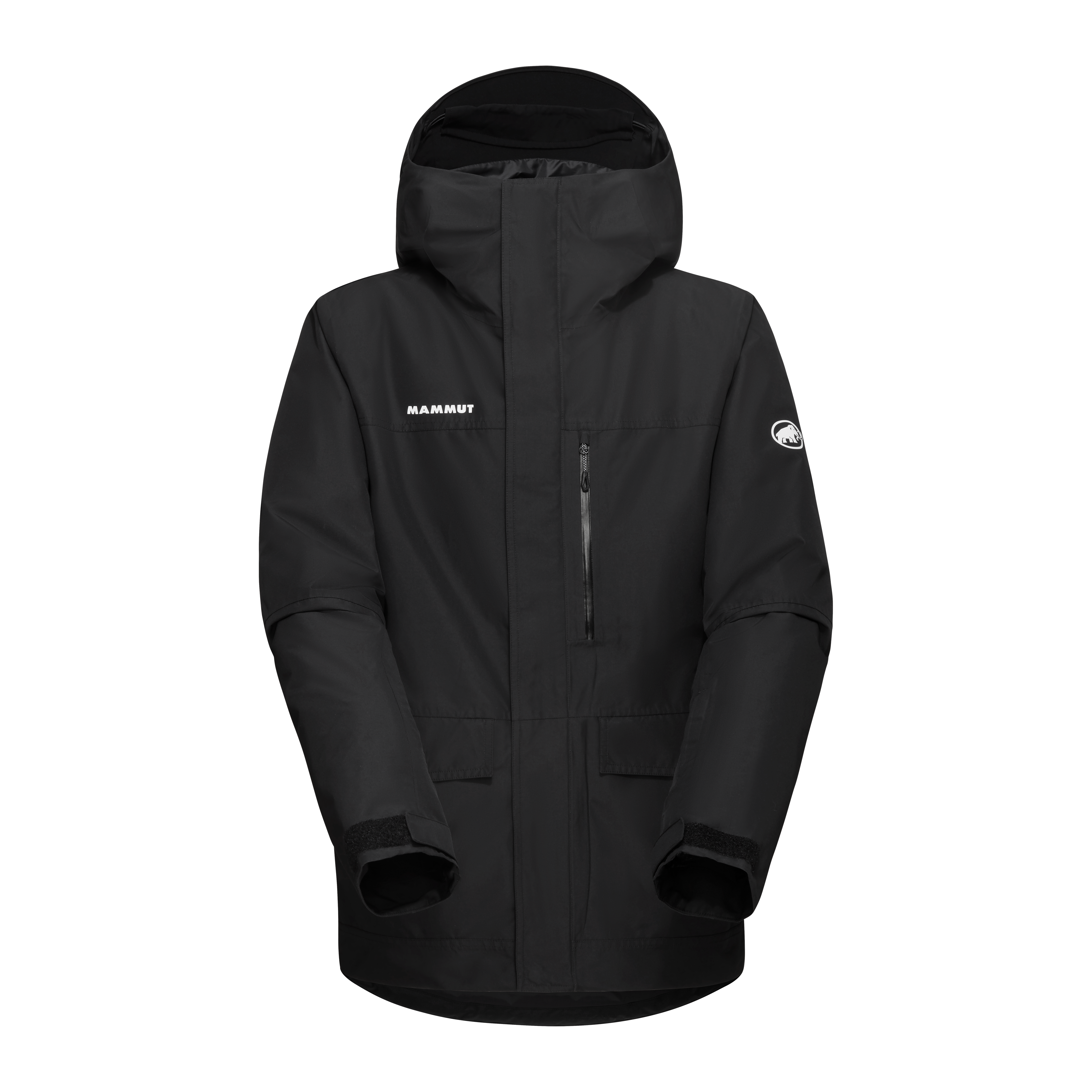 Fall Line HS Thermo Hooded Jacket Men, black thumbnail