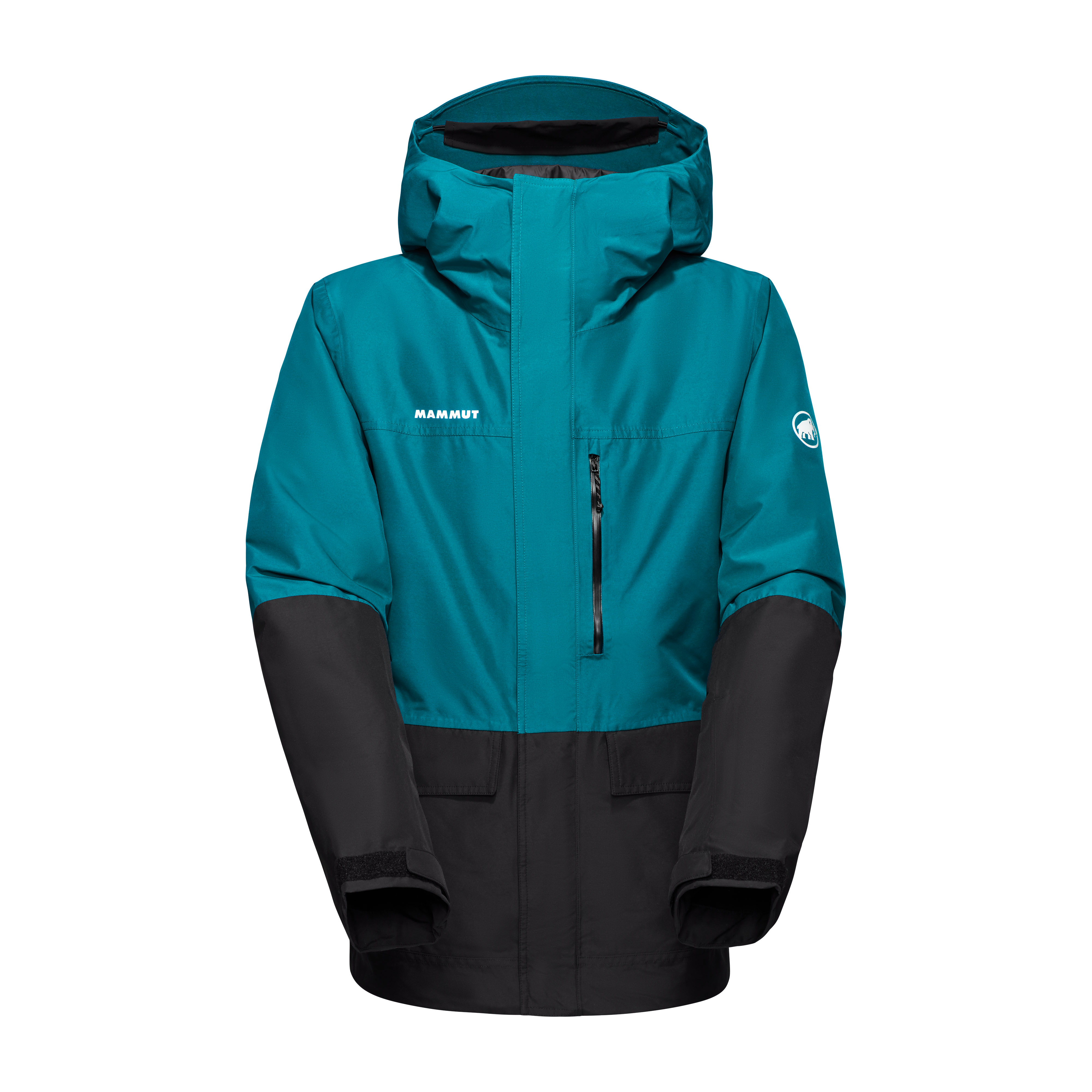 Mammut Fall Line HS Thermo Hooded Jacket Men - temp, deep teal-black - Deep teal-black - Thumbnail