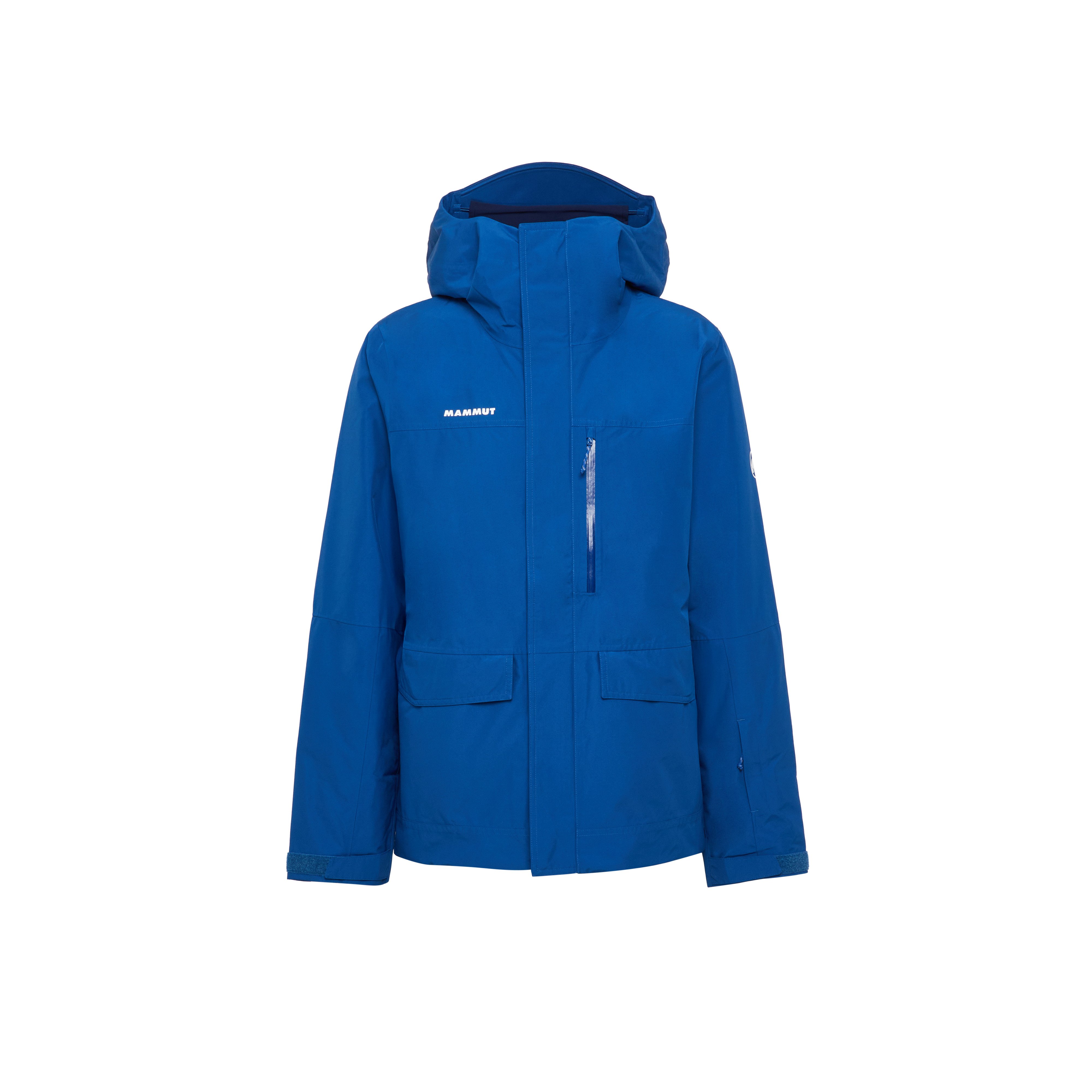 Mammut Fall Line HS Thermo Hooded Jacket Men - Black/Mammut red/Marine/Aura-black/Dark marsh-black/Deep teal-black/Tschiel/Nebla-strata - Thumbnail