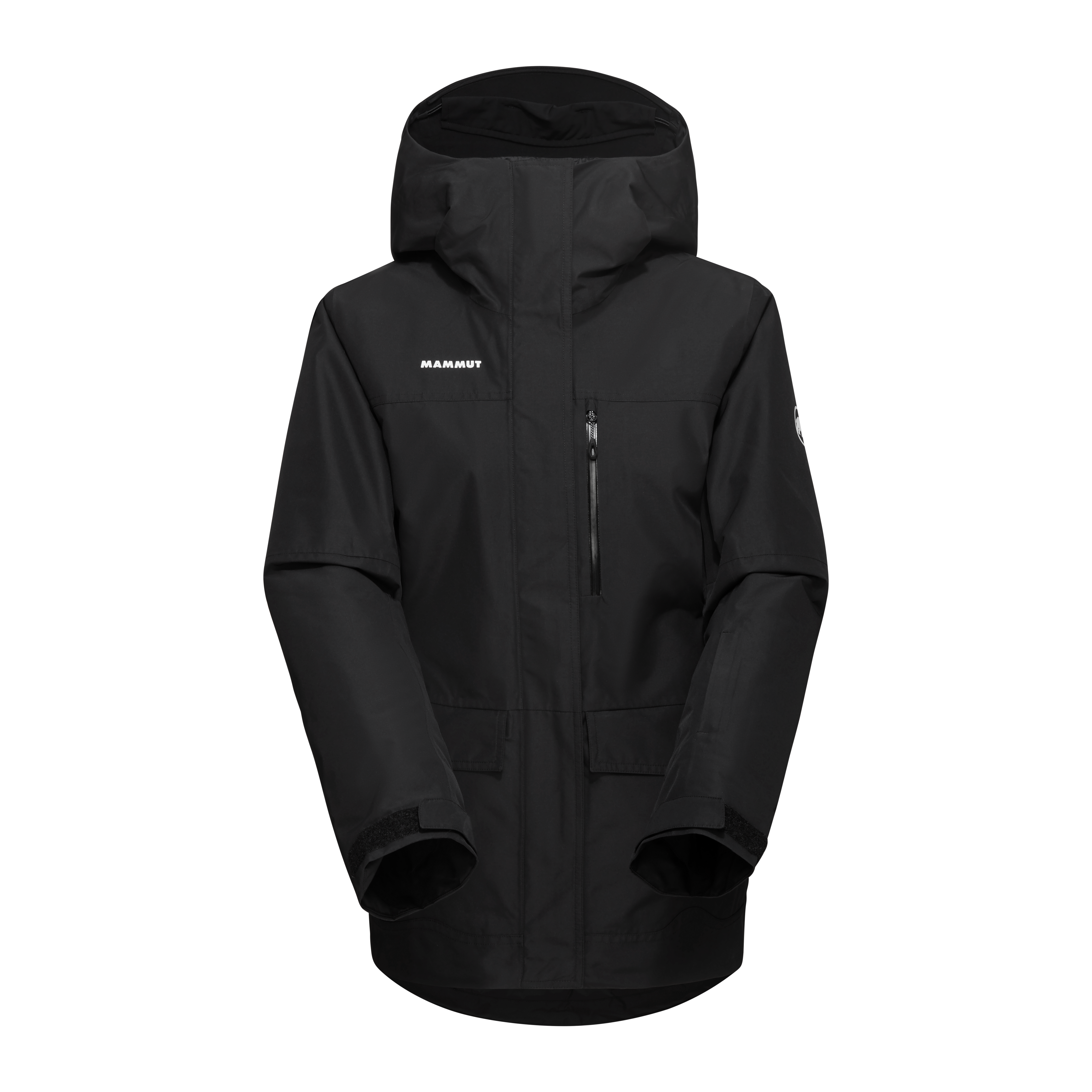 Fall Line HS Thermo Hooded Jacket Women, black thumbnail