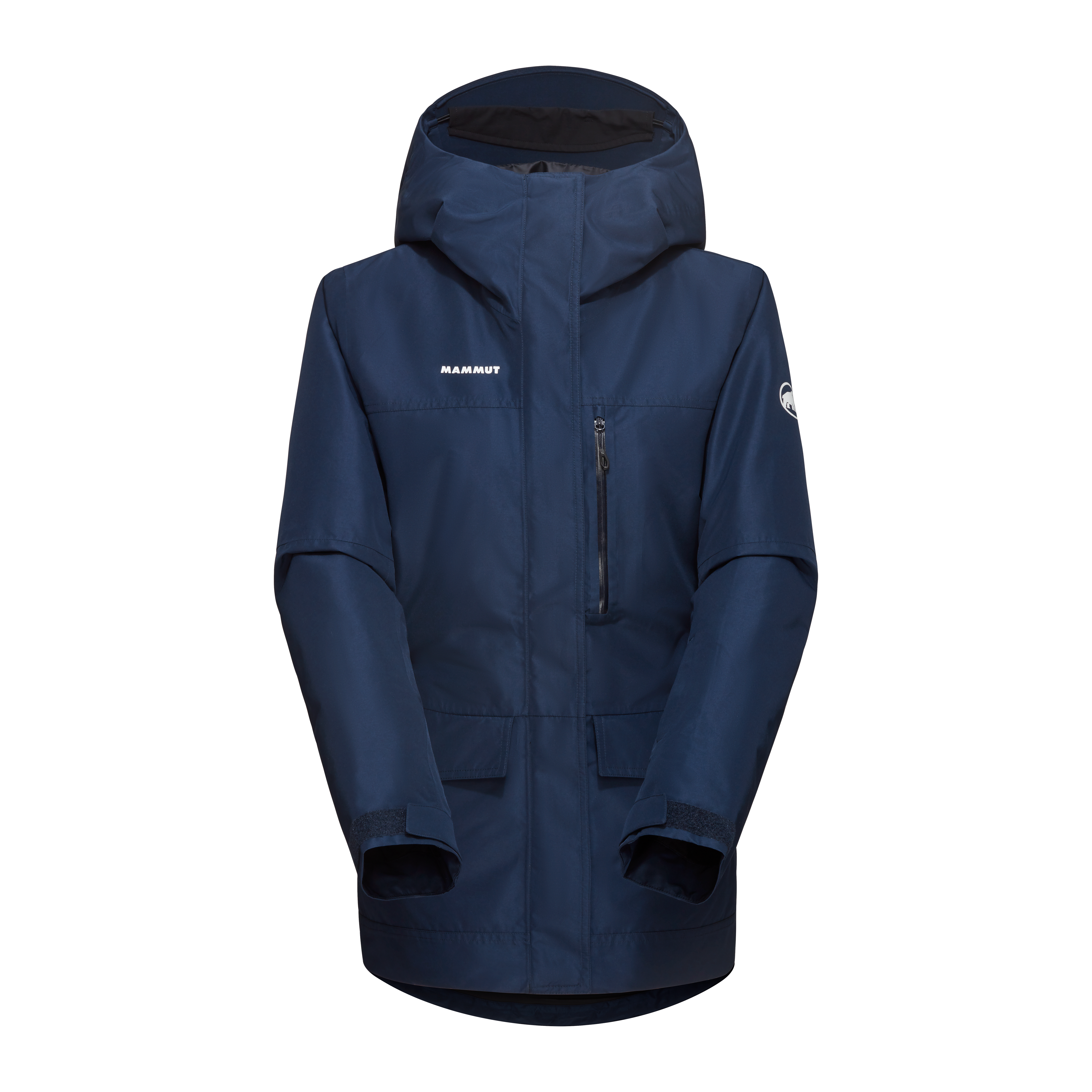 Fall Line HS Thermo Hooded Jacket Women, marine thumbnail