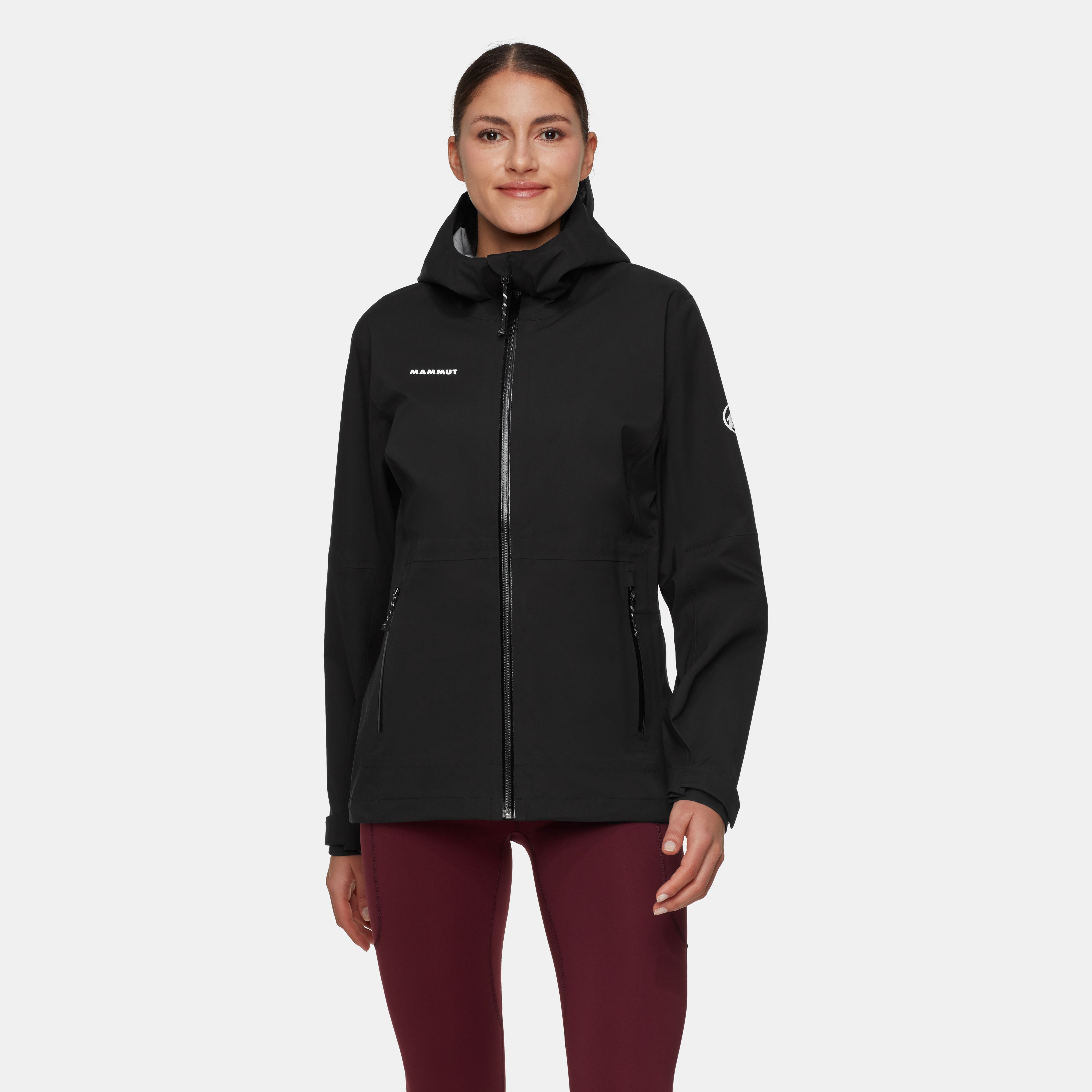 Mammut Linard Guide HS Hooded Jacket Women, black - Black