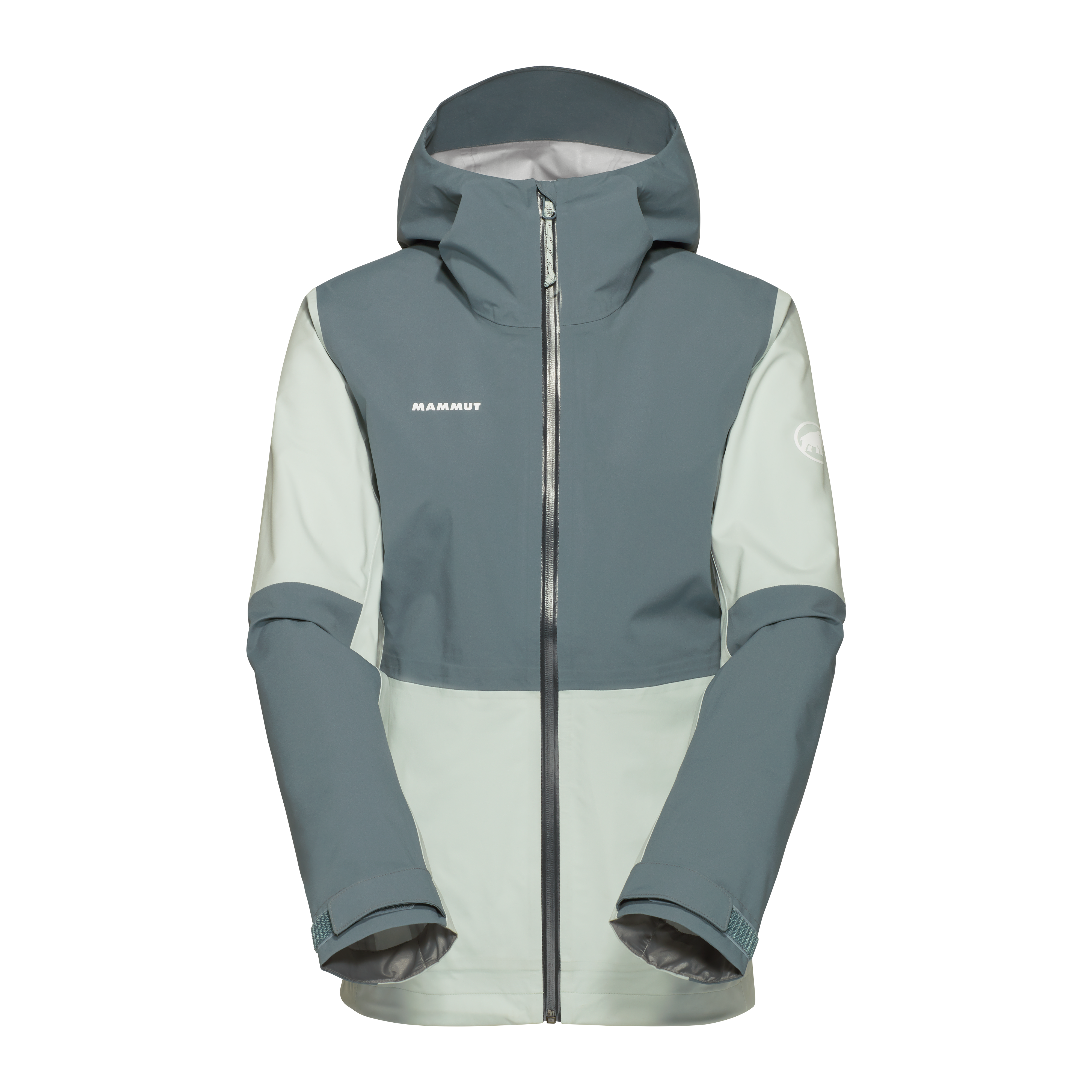 Mammut Linard Guide HS Hooded Jacket Women, silver sage-strata - Silver sage-strata - Thumbnail