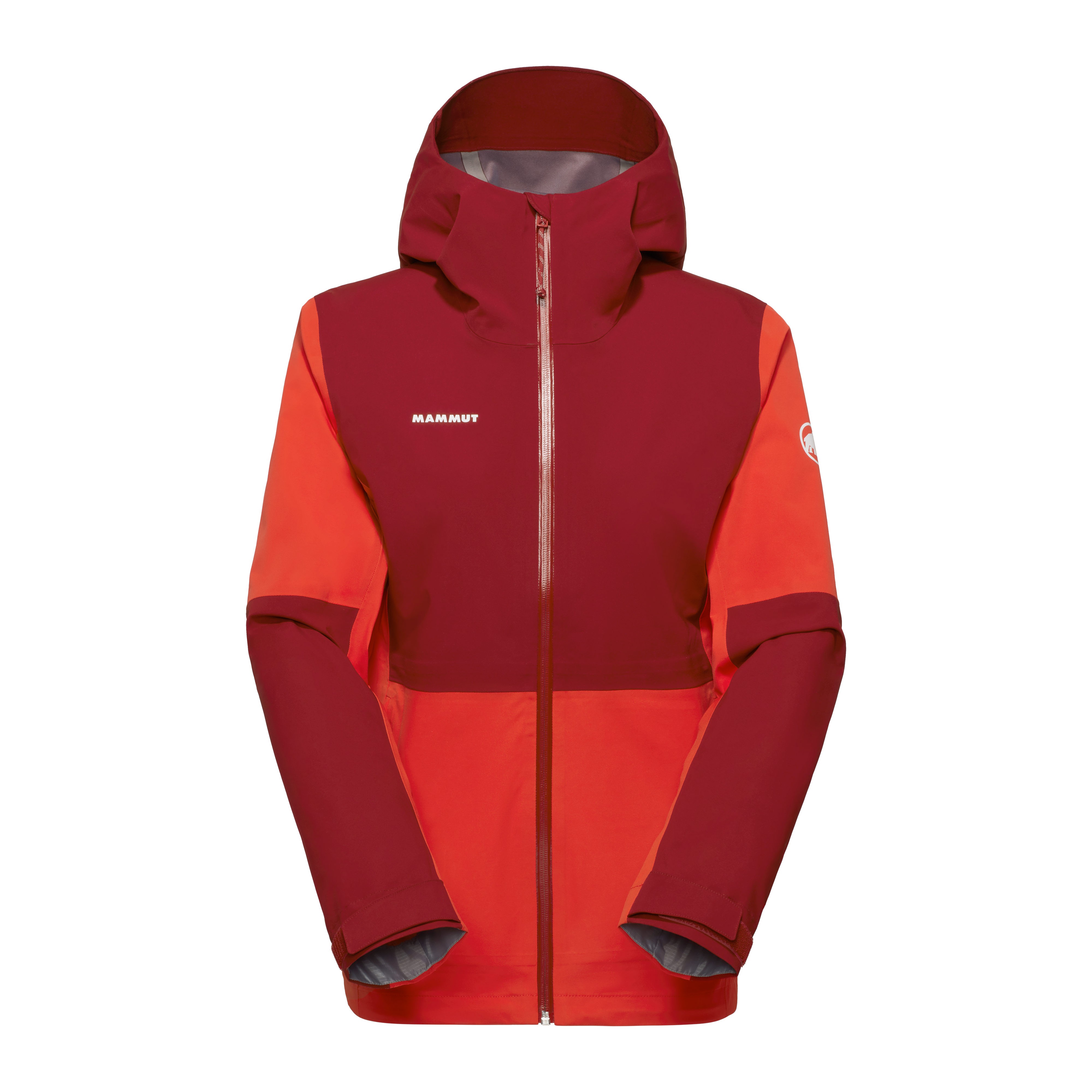 Mammut Linard Guide HS Hooded Jacket Women, mammut red-dark mammut red - Mammut red-dark mammut red - Thumbnail