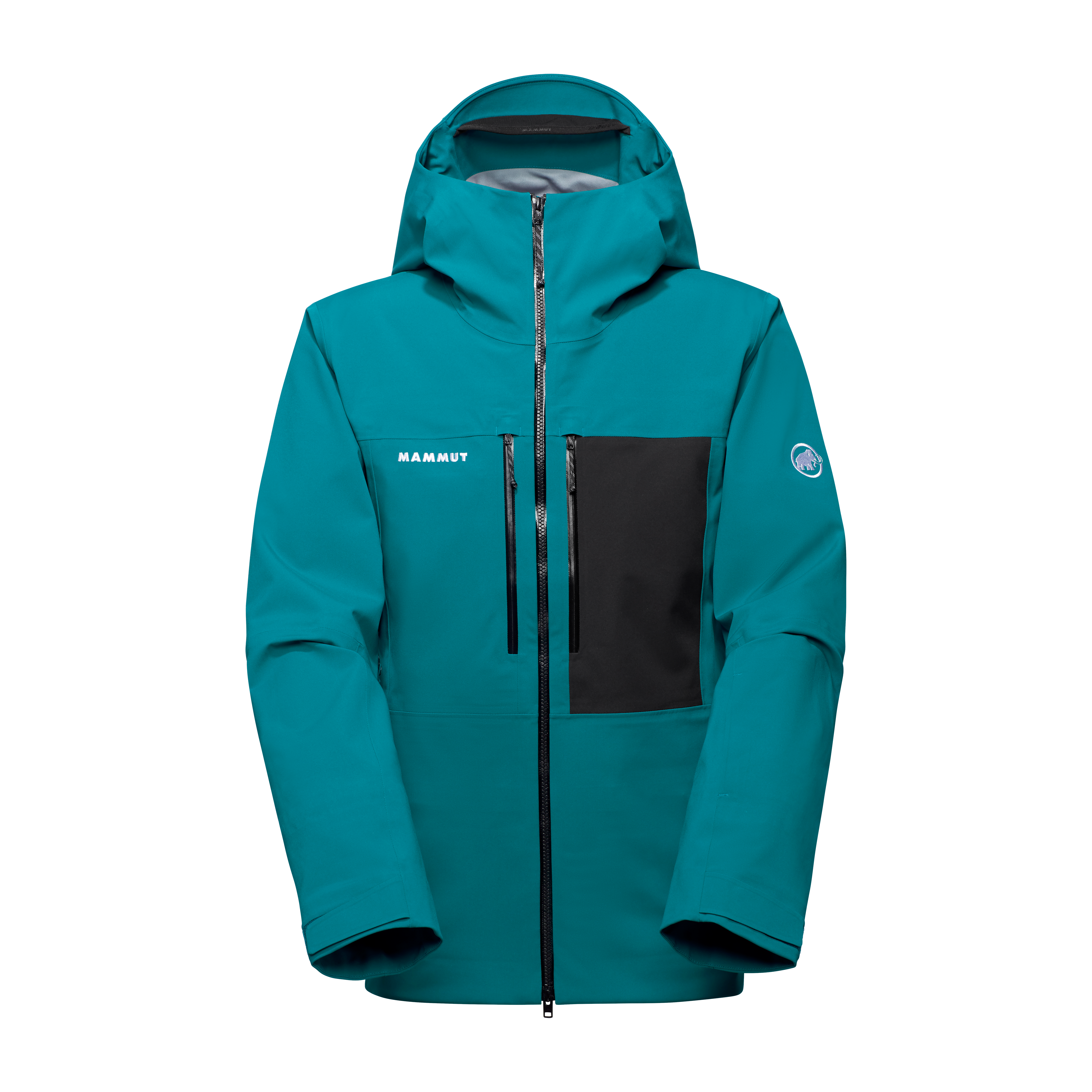 Mammut Stoney HS Hooded Jacket Men, deep teal-black - Deep teal-black - Thumbnail
